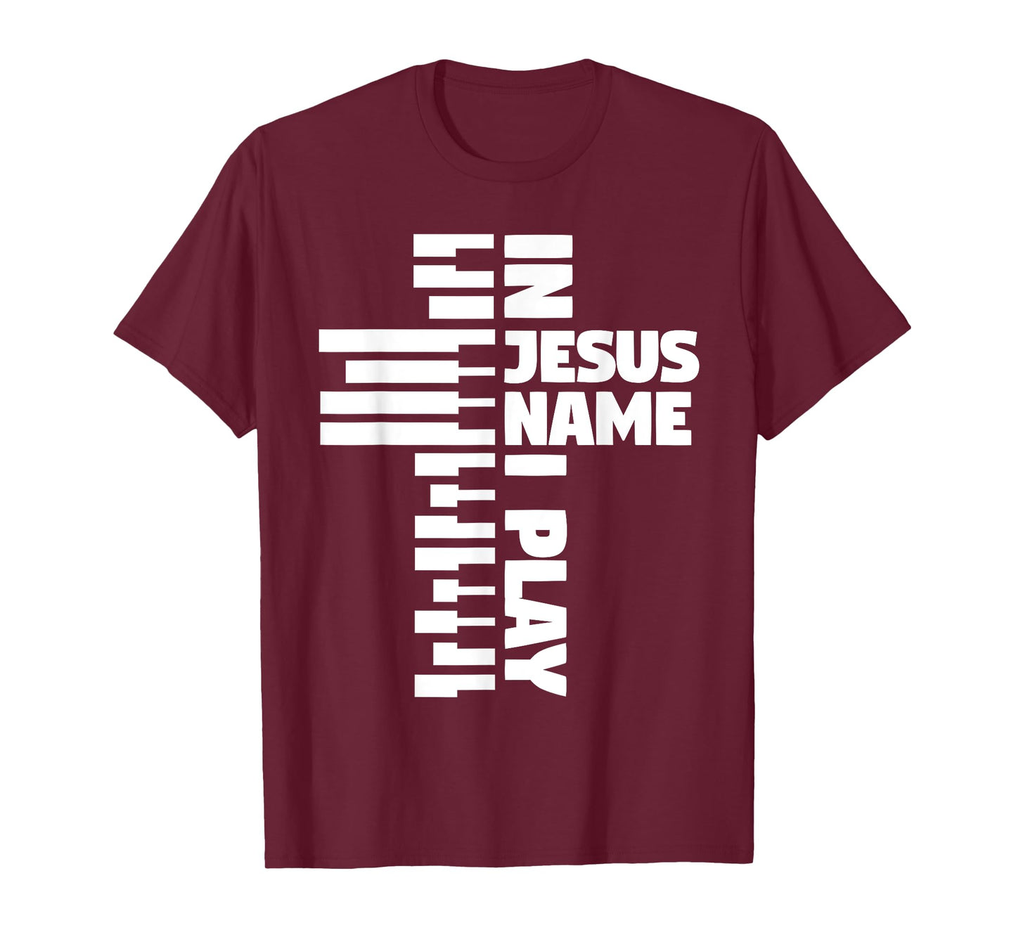 Piano Keys I Play In Jesus Name T-Shirt