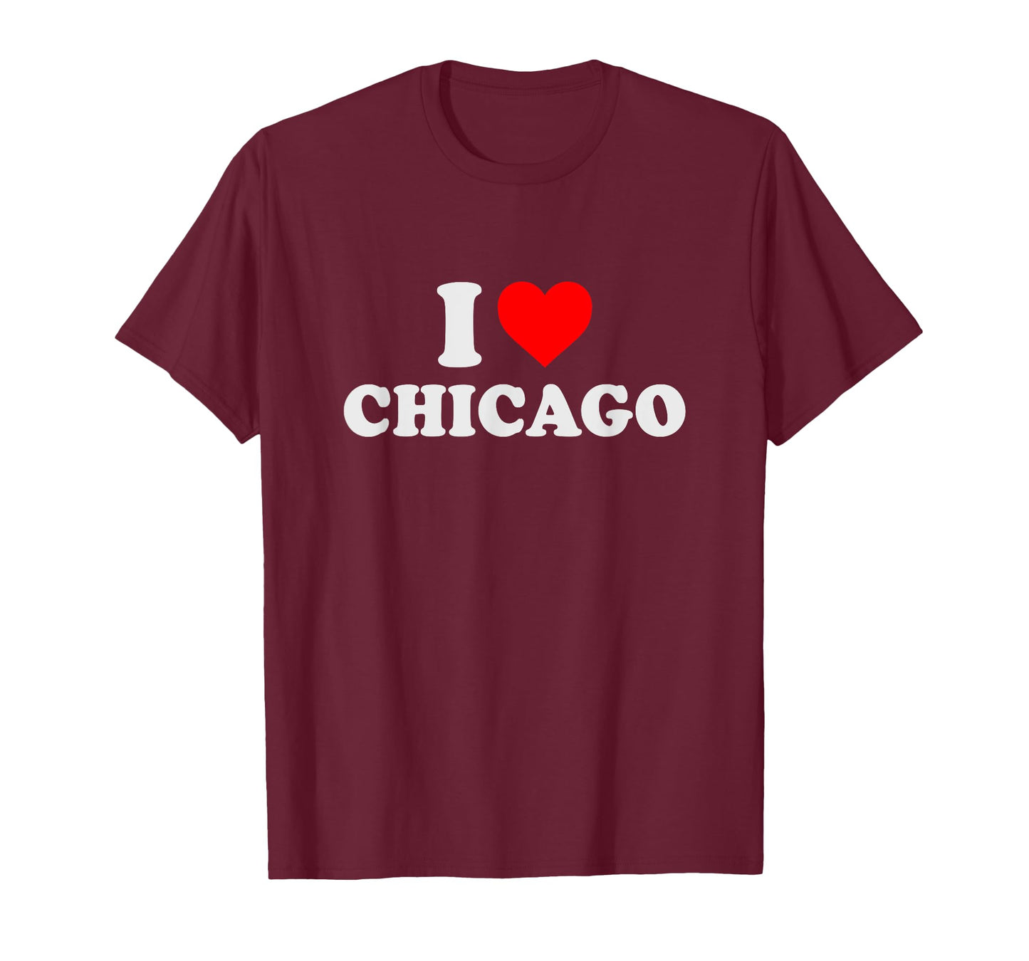 I Love Chicago Distressed Vintage Windy City Pride T-Shirt