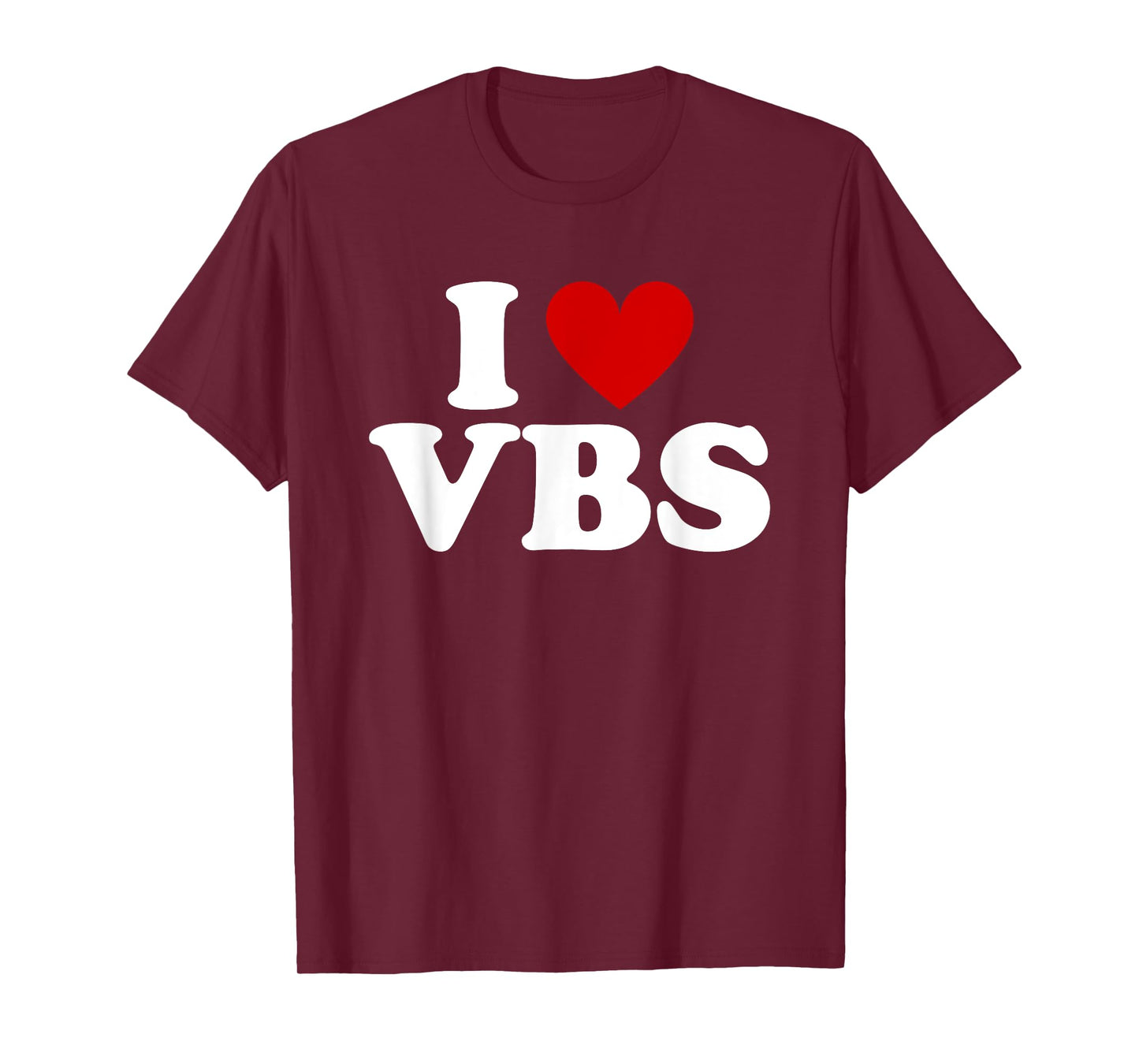 VBS I love Vacation Bible School Christian VBS Church Jesus T-Shirt