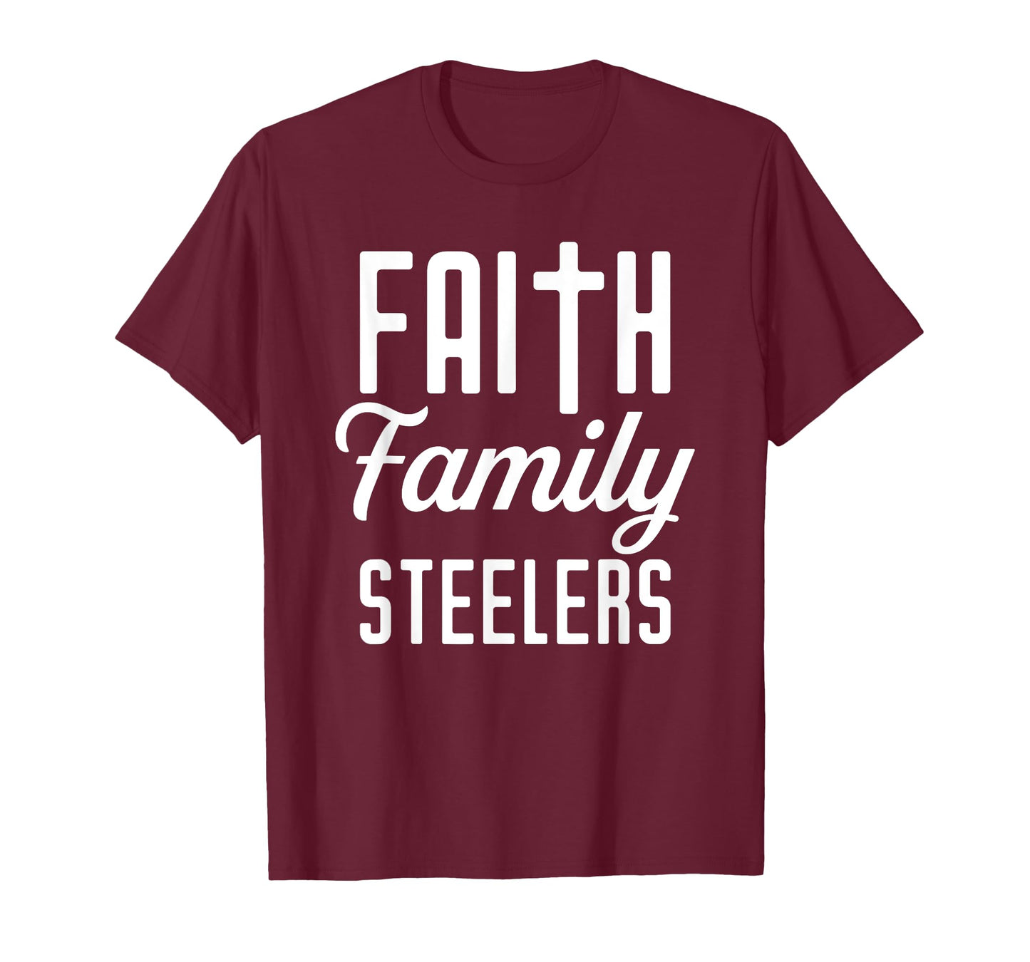 Steelers Fontana Faith Family HS T-Shirt