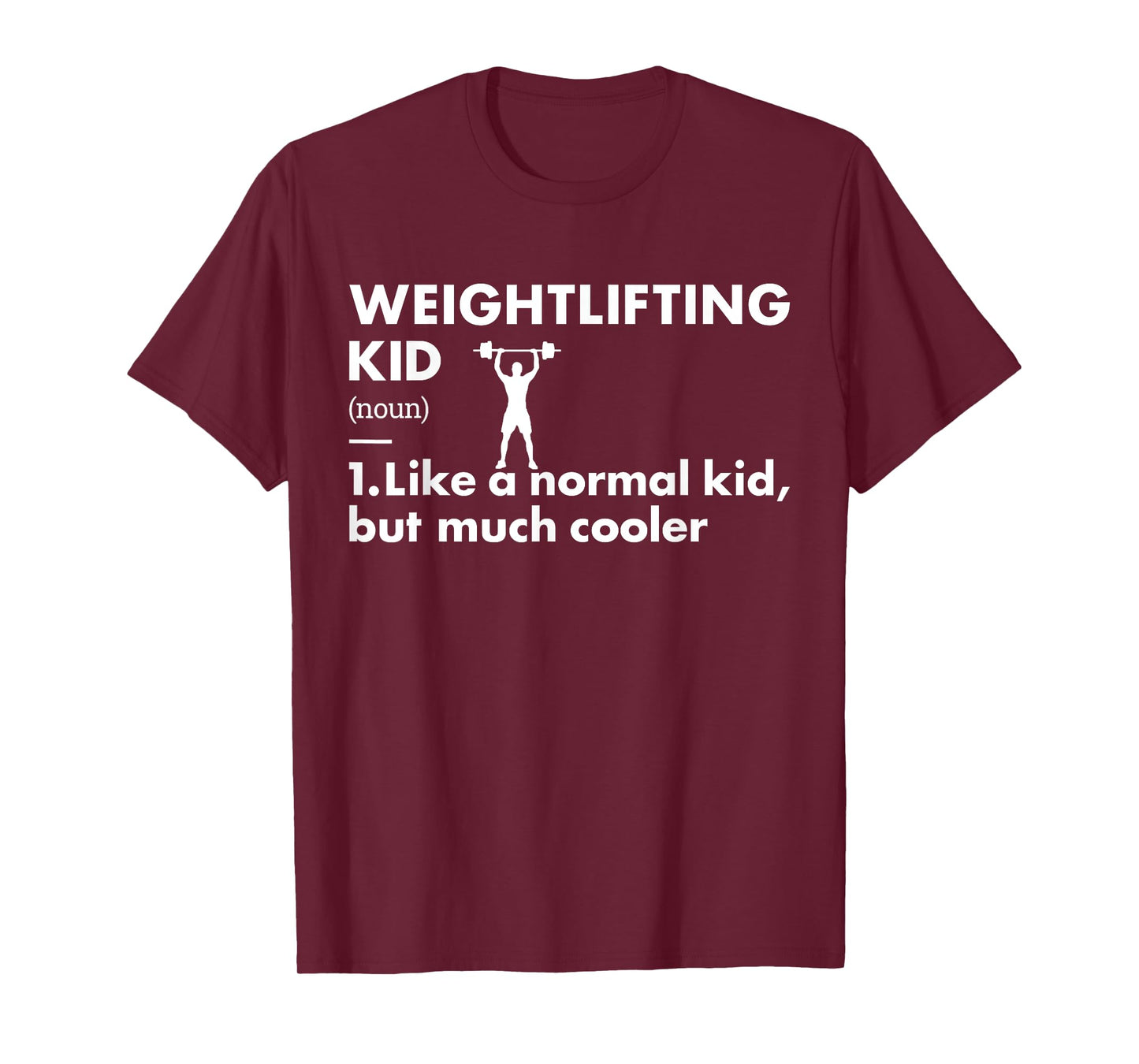Sport Kid Definition Weightlifting T-Shirt