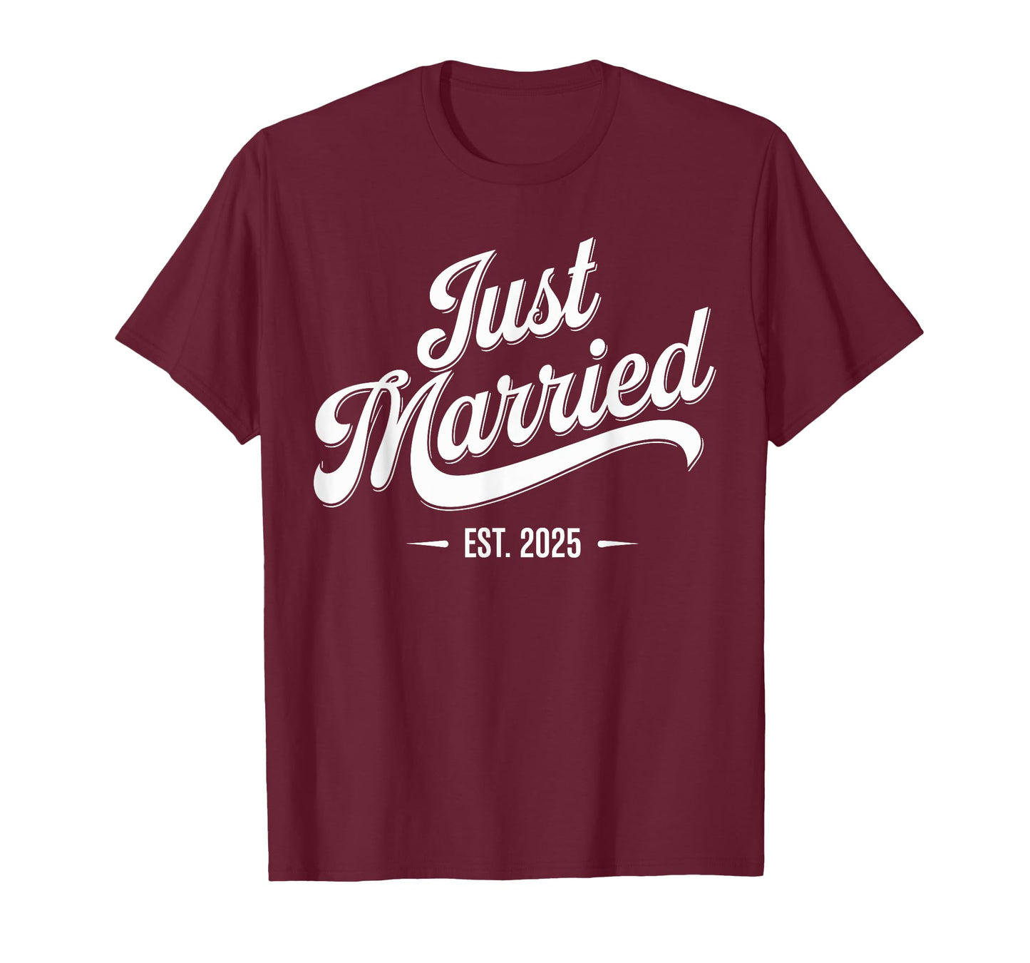 Mr. Est. 2025 Just Married Wedding Hubby Mr & Mrs T-Shirt