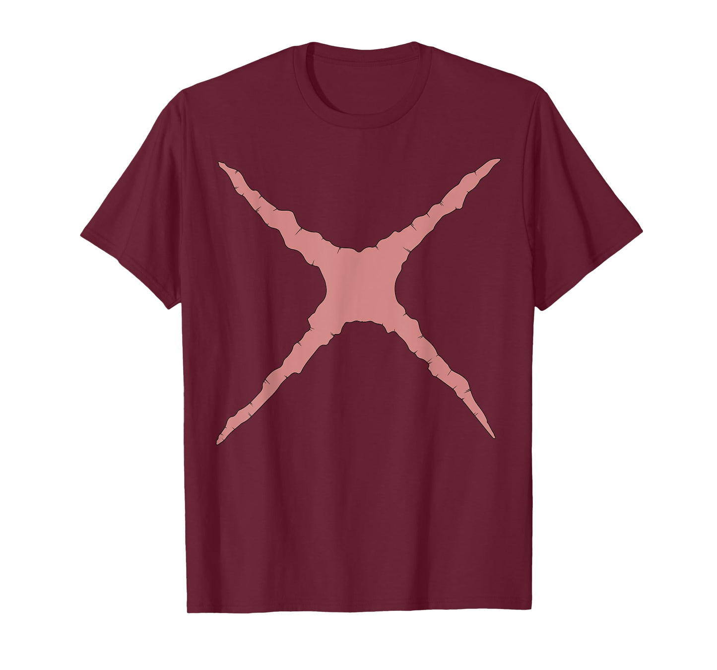 Anime Cosplay Anime Costume Anime Training Scar Anime Gym T-Shirt