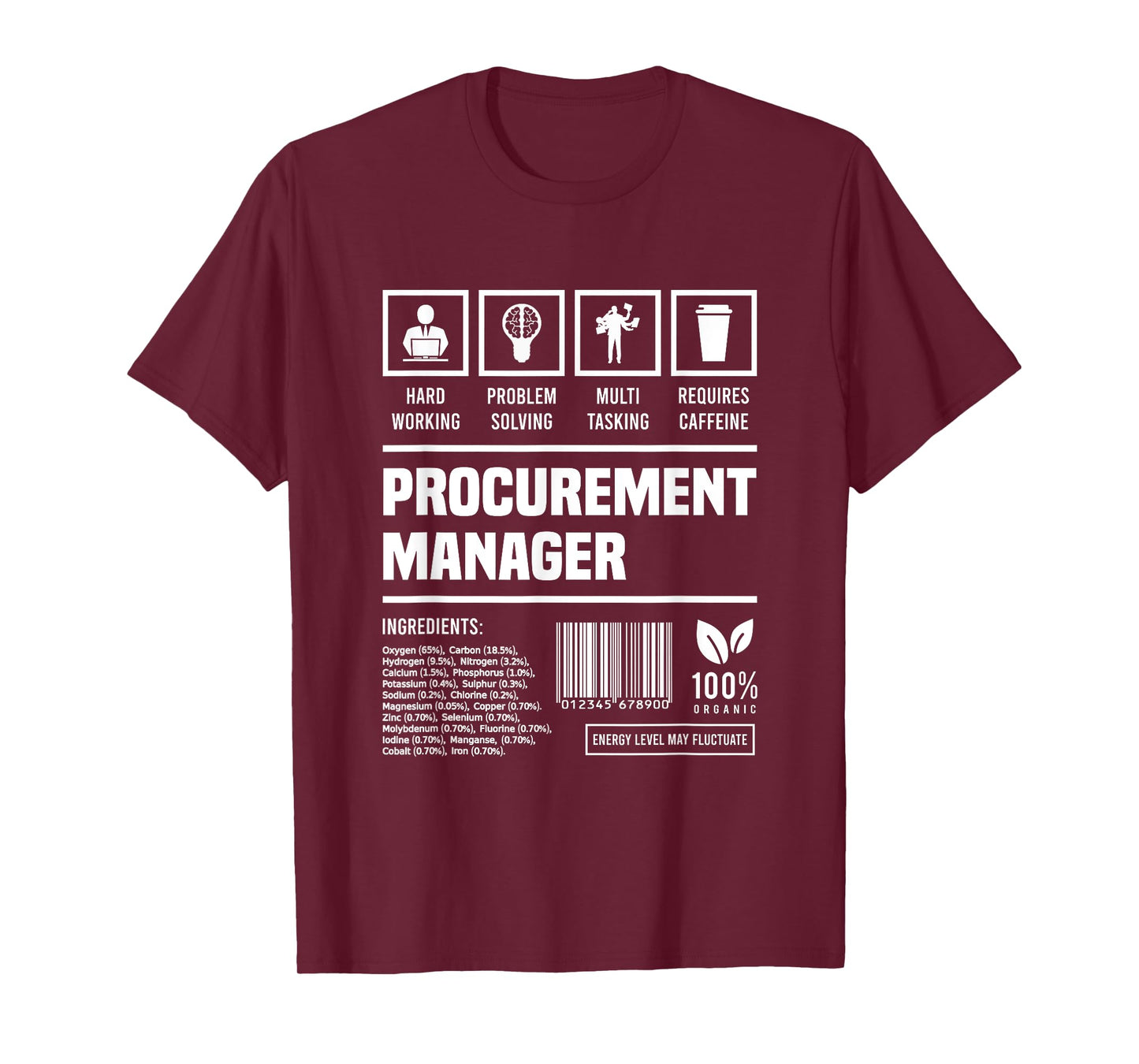 Procurement Manager Gift Idea Funny T-Shirt
