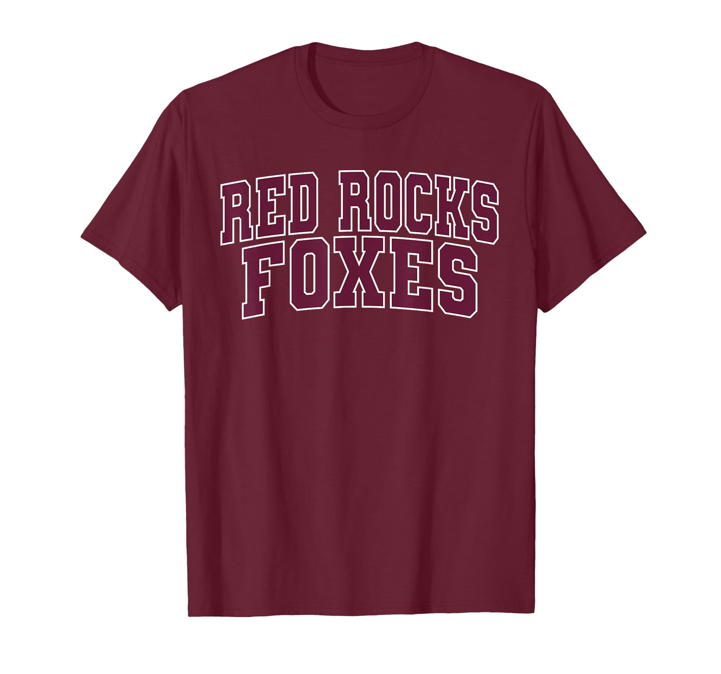 Red Rocks Community College Foxes Apparel Sports Fan T-Shirt