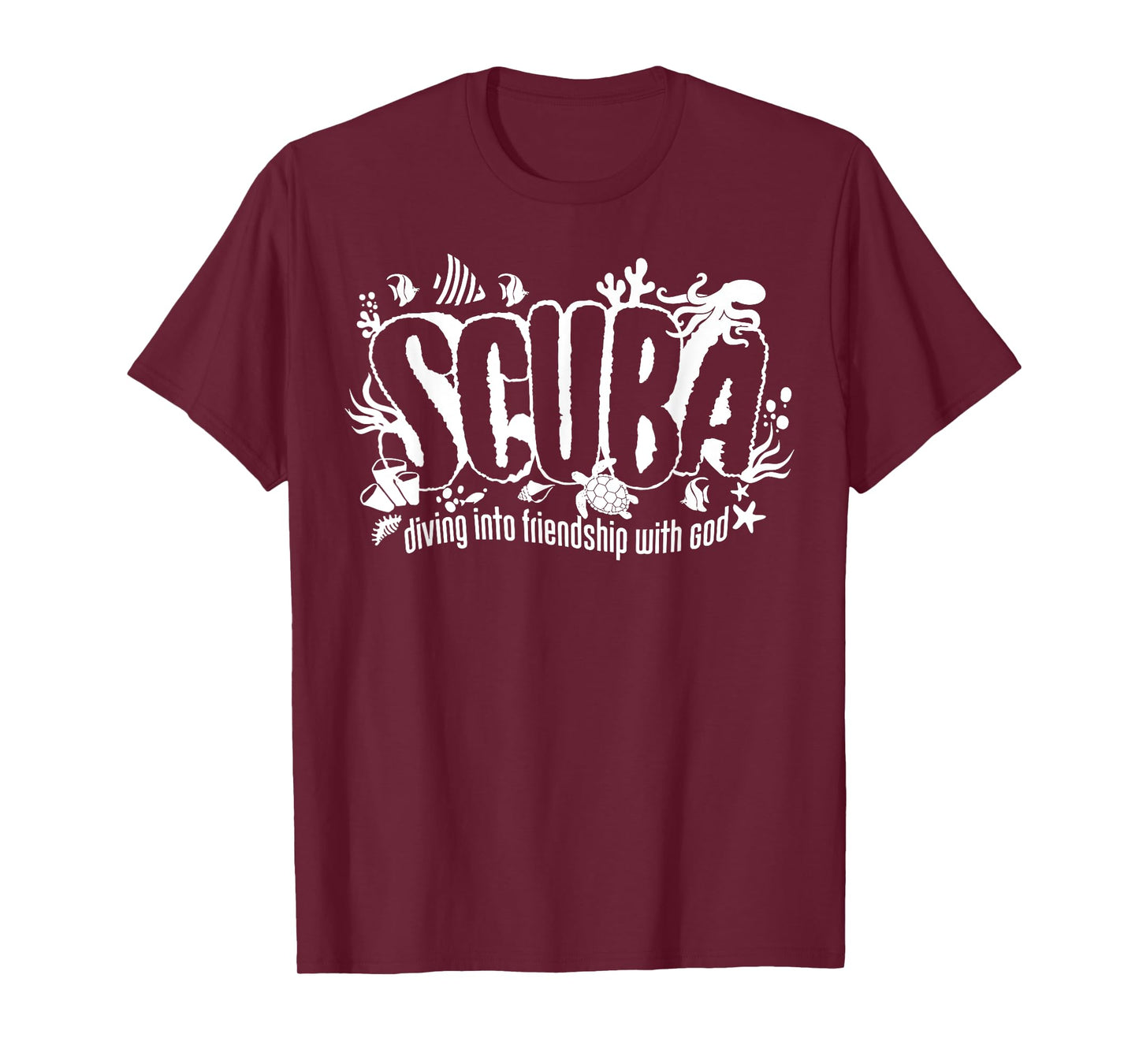Scuba Diving Into Friendship with God Christian VBS 2024 T-Shirt