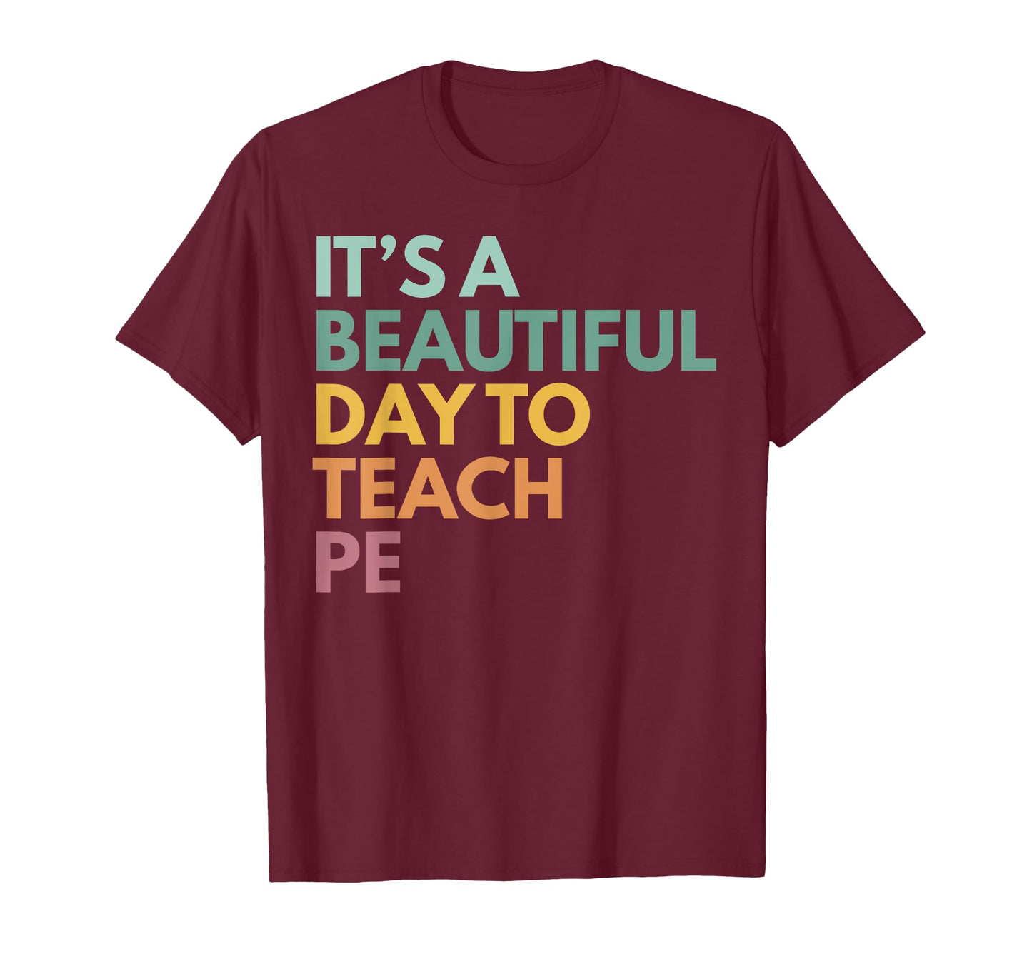 It's A Beautiful Day To Teach PE T-Shirt