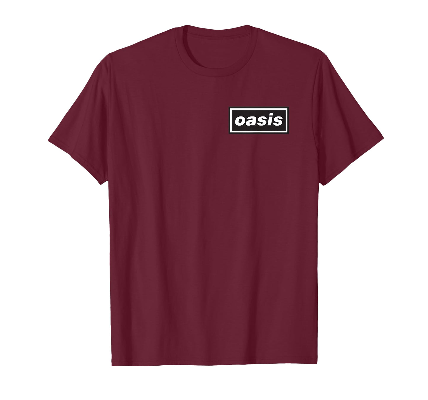 Oasis – Pocket Hit Logo Black T-Shirt