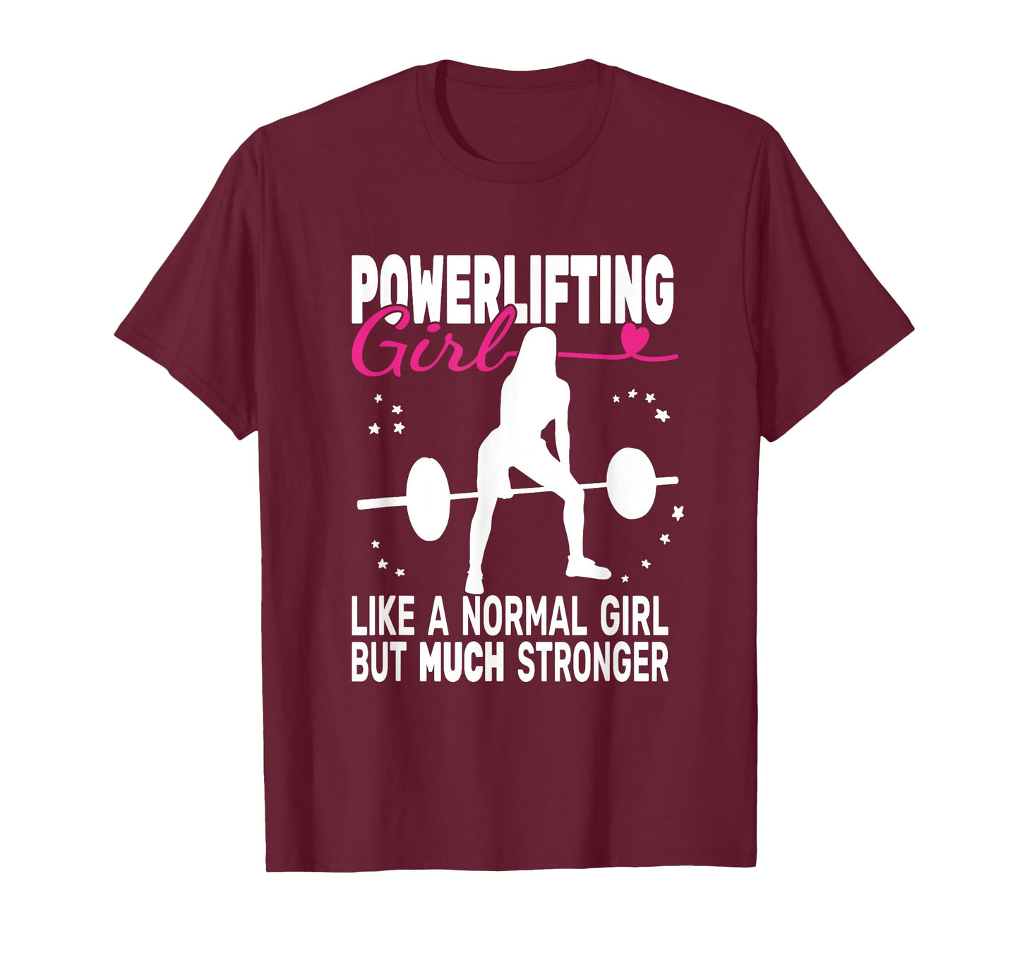fitness gym powerlifter powerlifting weightlifting for women T-Shirt