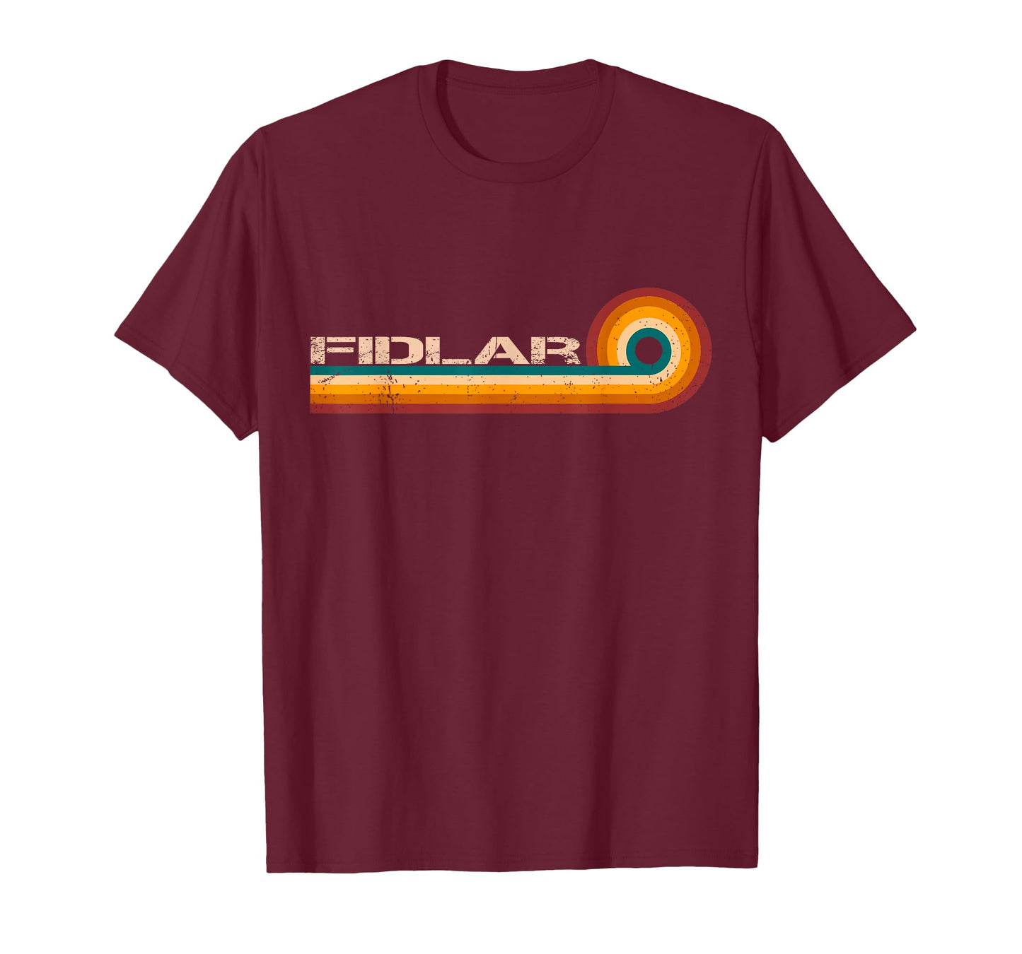 Fidlar Retro Stripes Musician Vintage T-Shirt