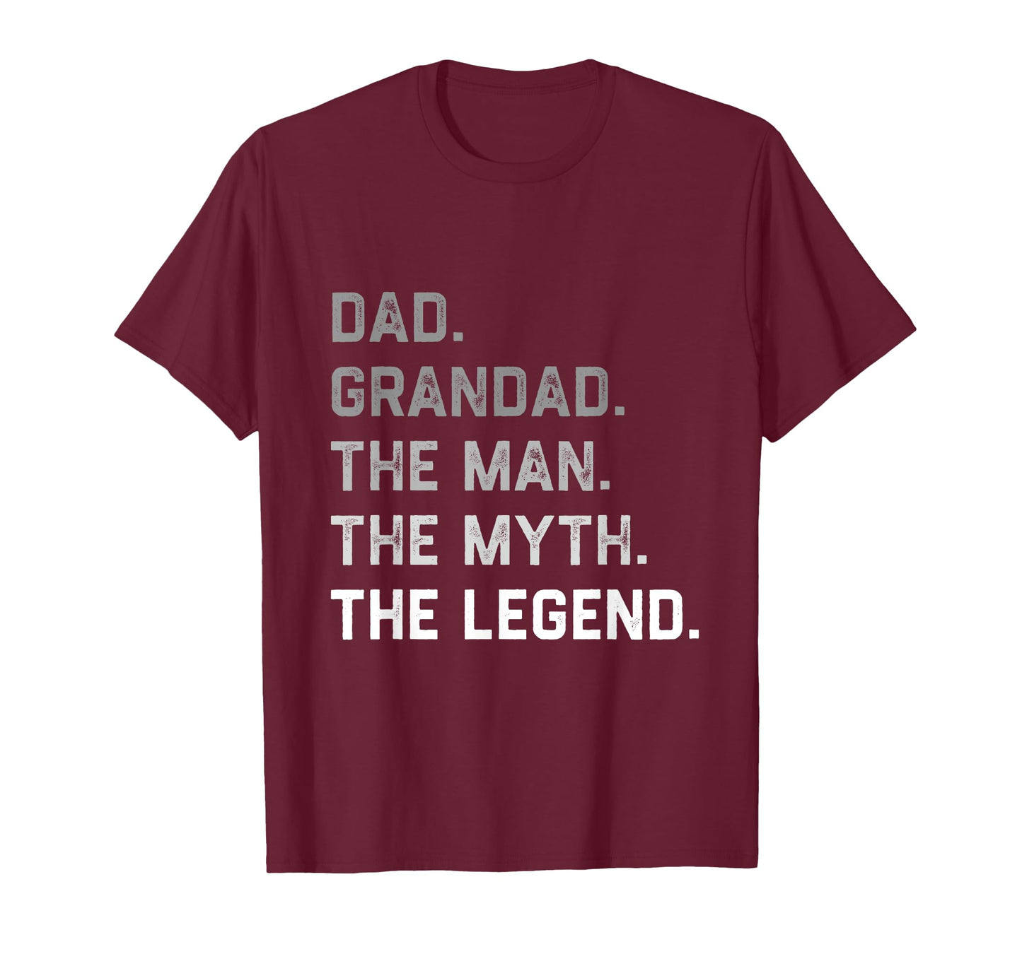 Dad Grandad the Man the Myth Legend Father’s Day Christmas T-Shirt