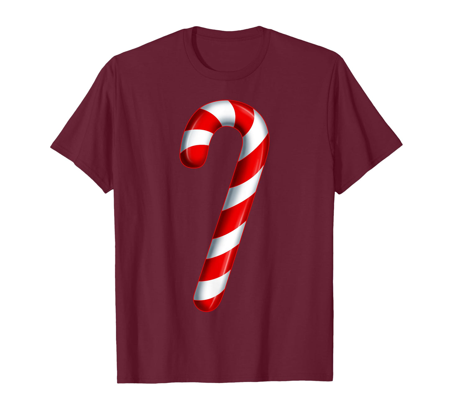 Candy Cane Merry and Bright Red and White Candy Costume T-Shirt