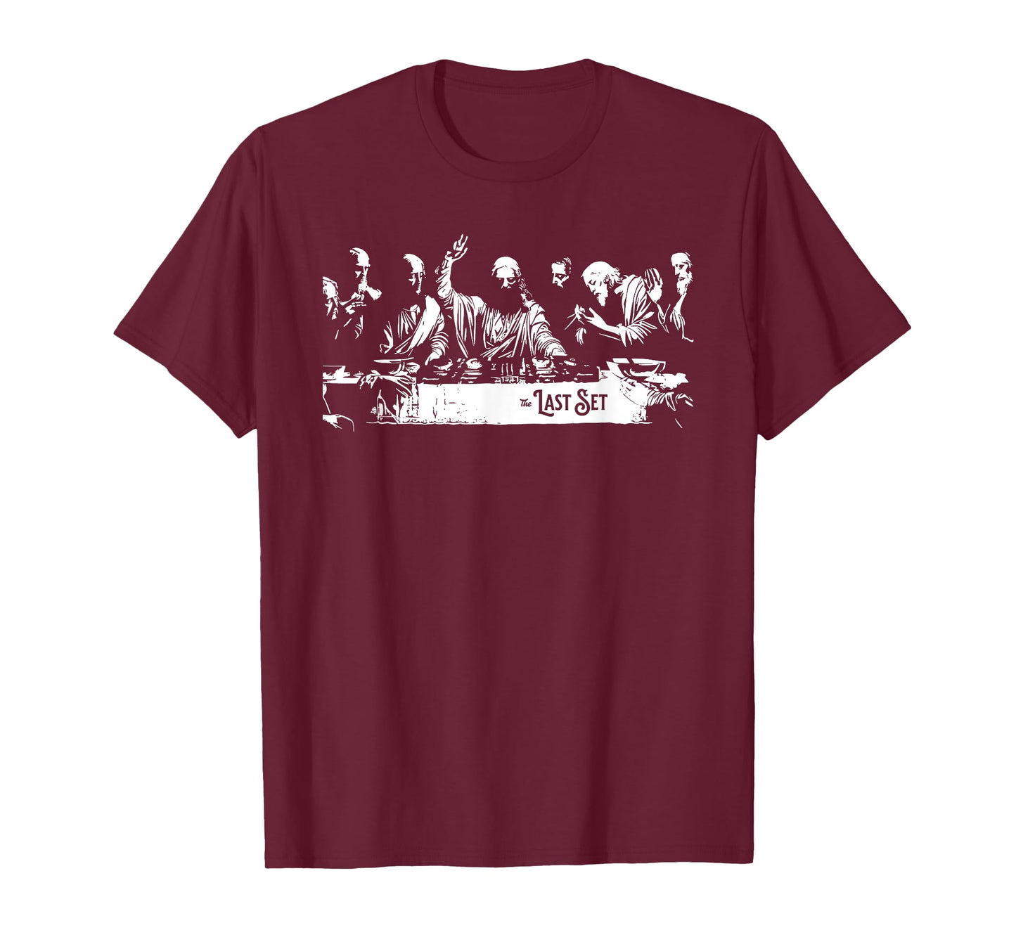 The Last Set Jesus DJ Festival Music Rave Season T-Shirt