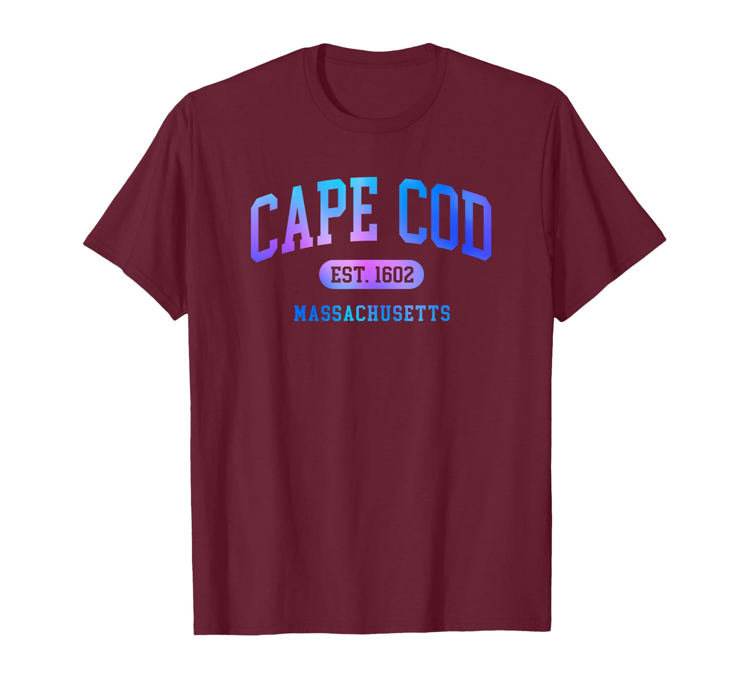 Cape Cod Massachusetts Preppy Throwback Boys Girls Souvenir T-Shirt