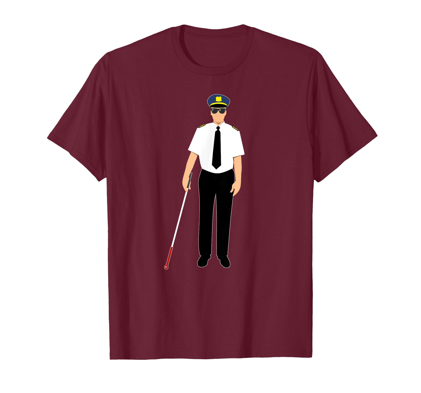 Funny Blind Pilot TShirt for Wife Husband Partner T-Shirt