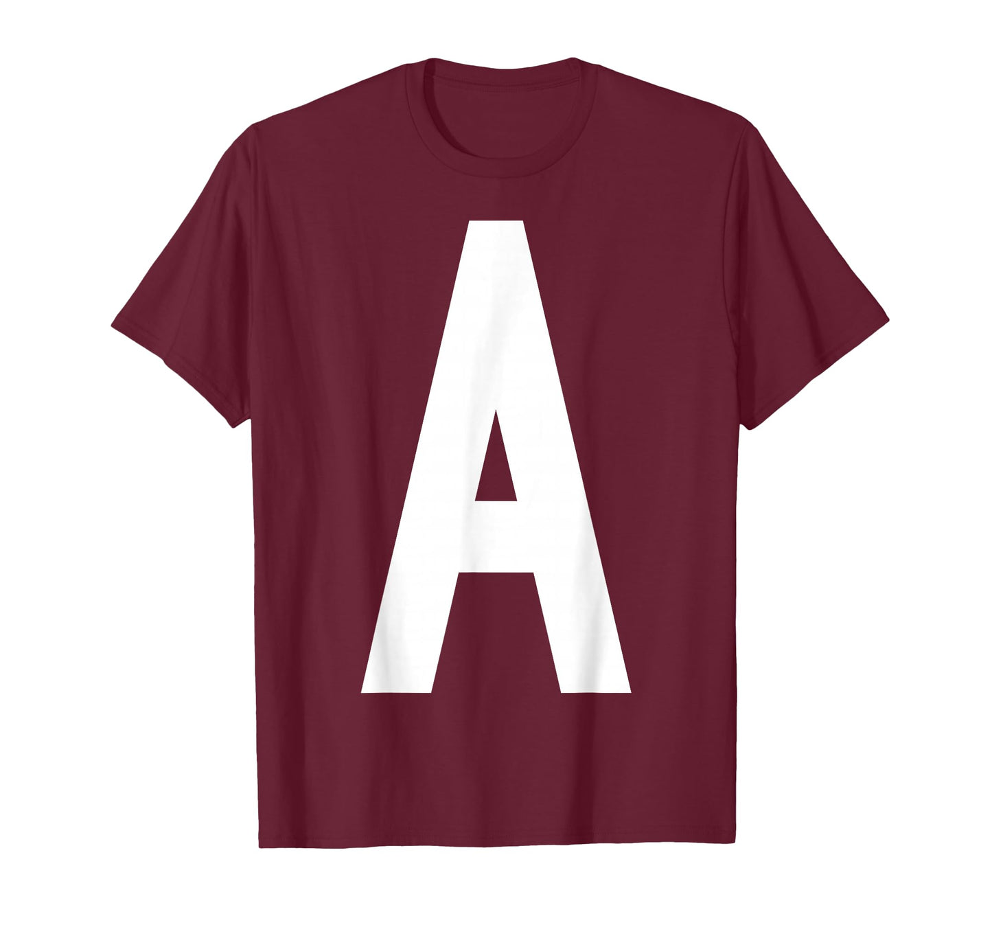 Letter A Funny Group Matching Christmas Costume 2025 Family T-Shirt