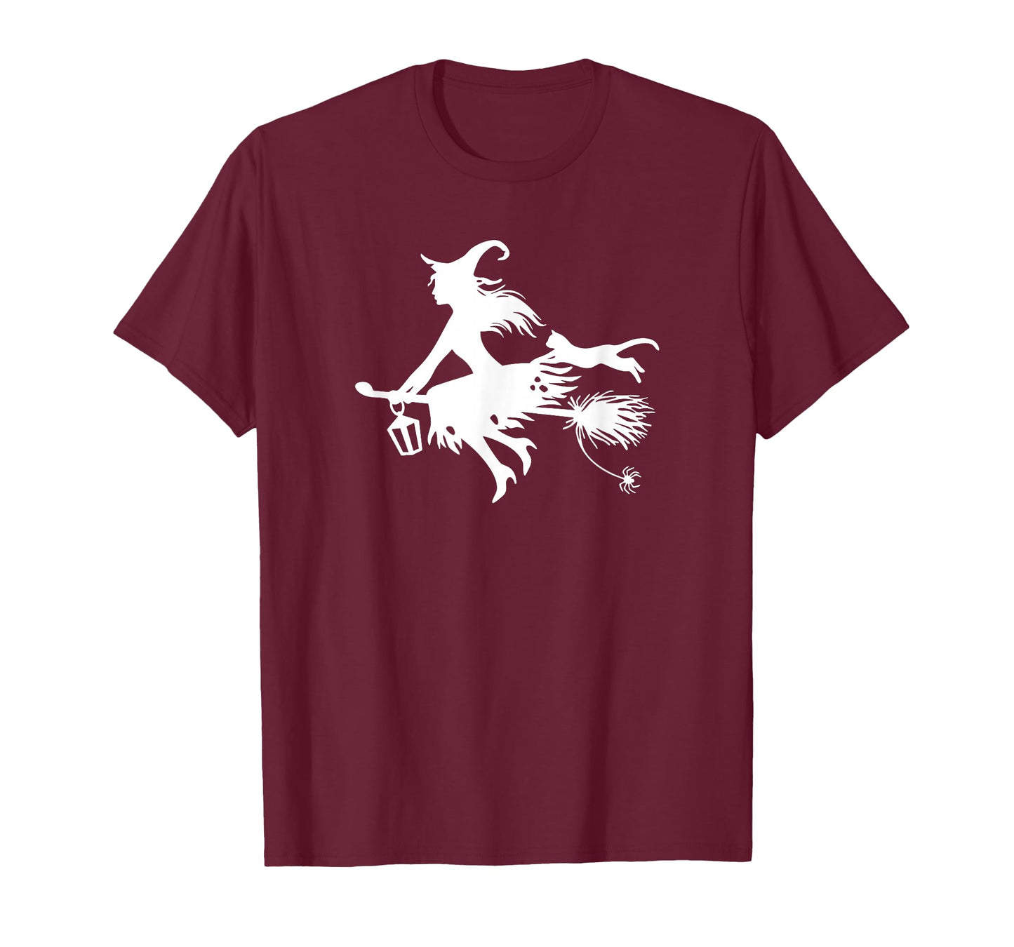 Yes I Can Drive A Stick Funny Halloween Witch Cat (2 Sides) T-Shirt
