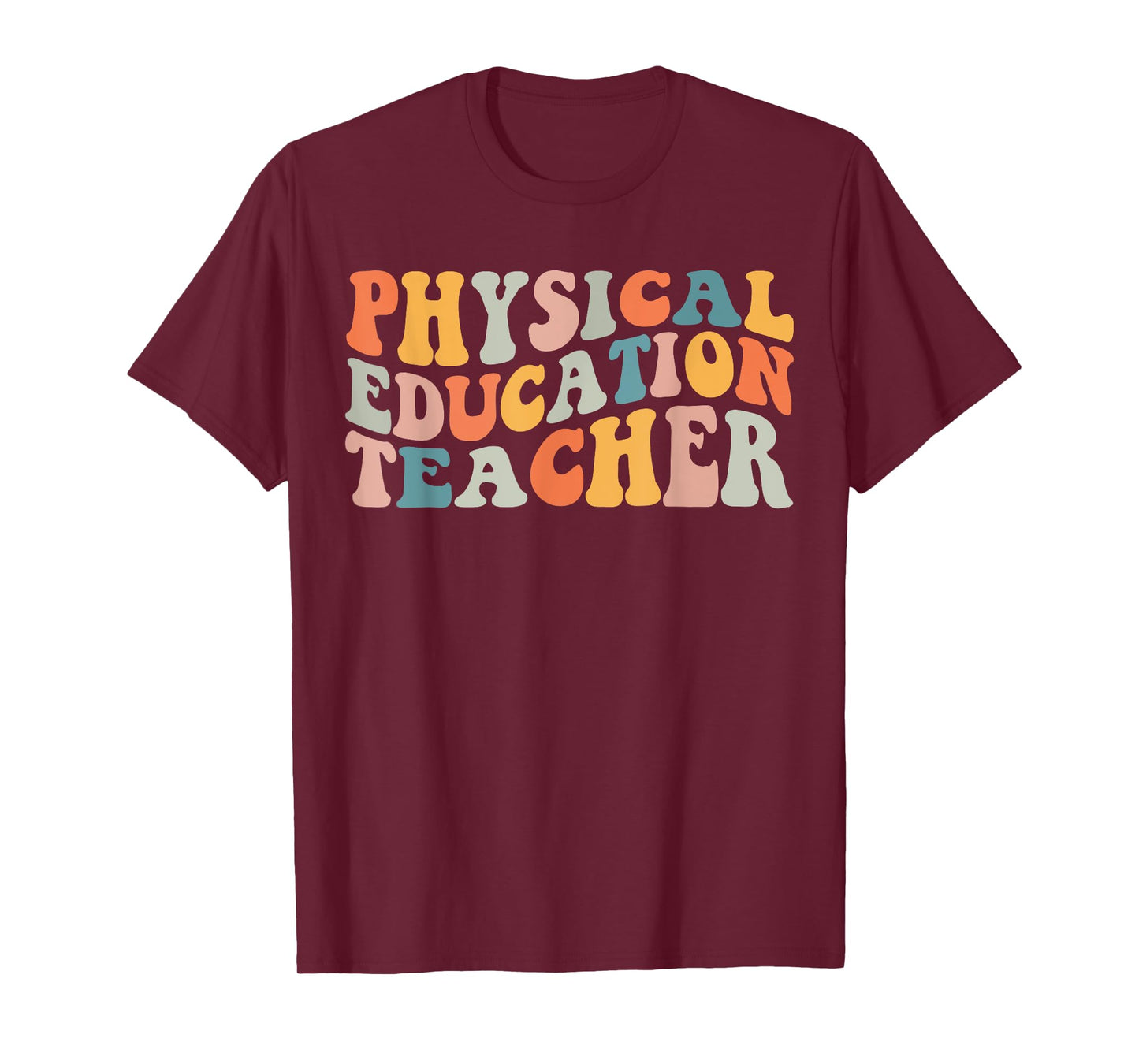 PE Teacher Vintage retro groovy Physical Education Teacher T-Shirt for Men Women
