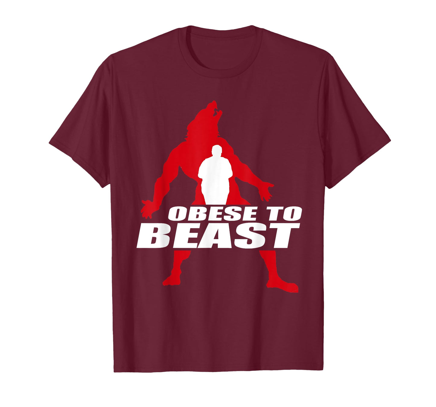 Obese To Beast Yoga Gift T-Shirt T-Shirt