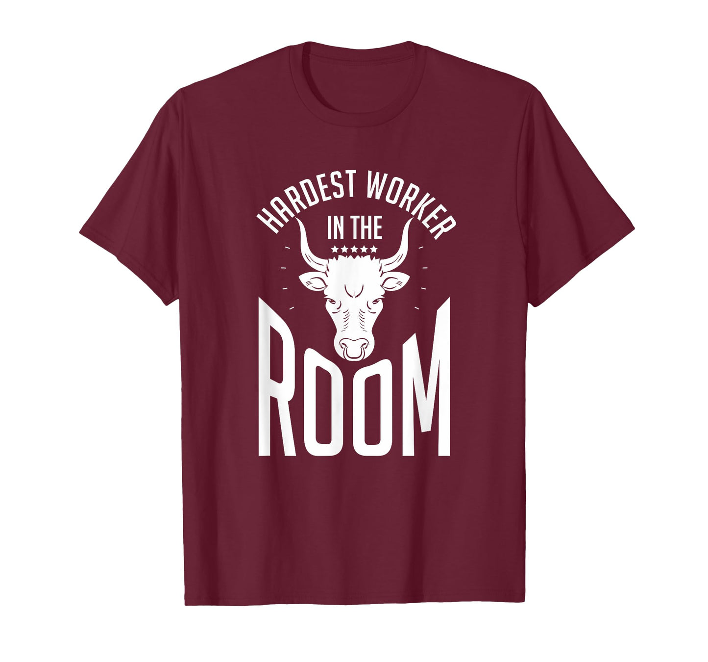 Hardest Worker In The Room | Funny Fitness Workout T-Shirt