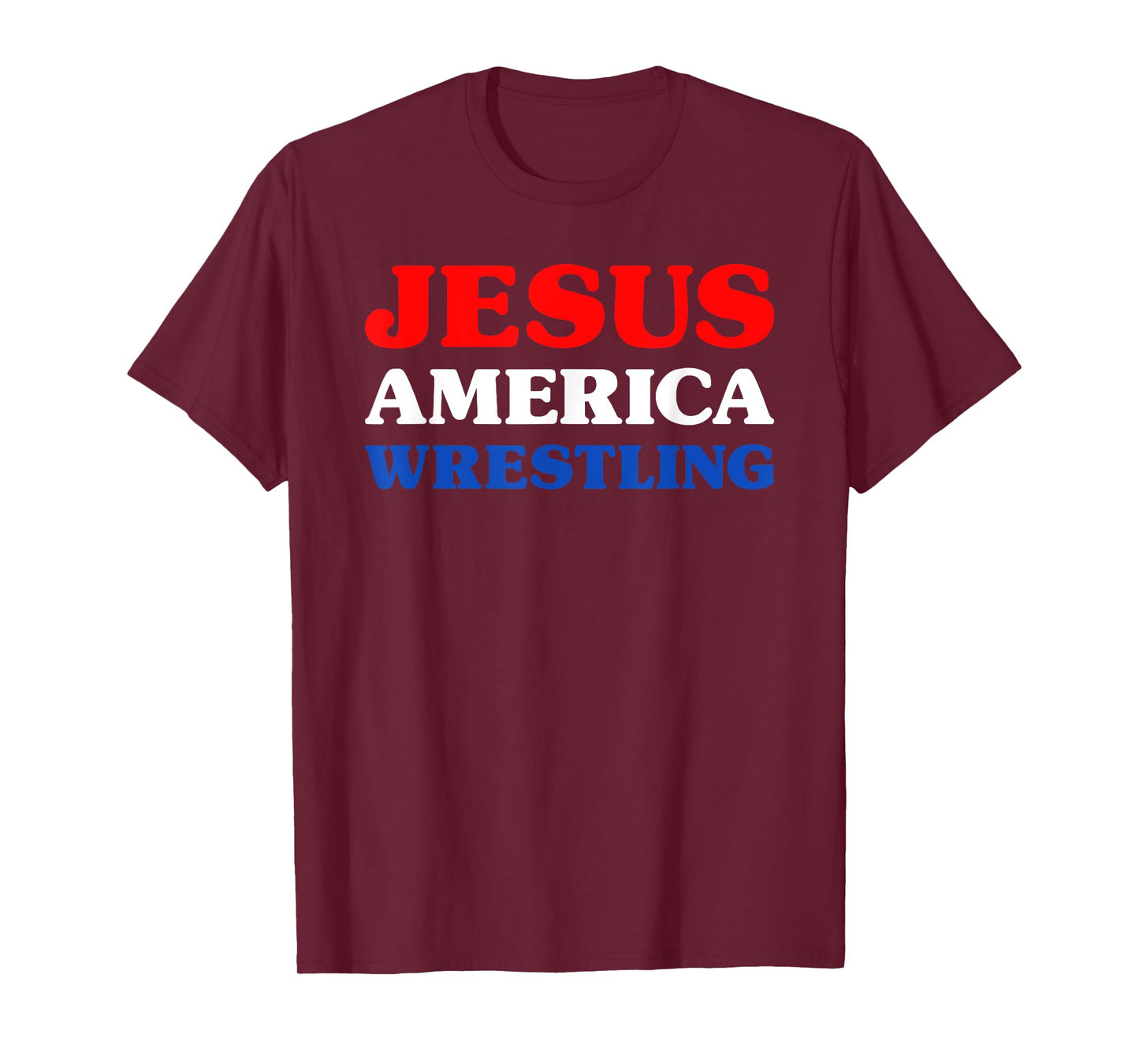 Wrestling for Wrestler I Love Wrestling Jesus and Wrestling T-Shirt