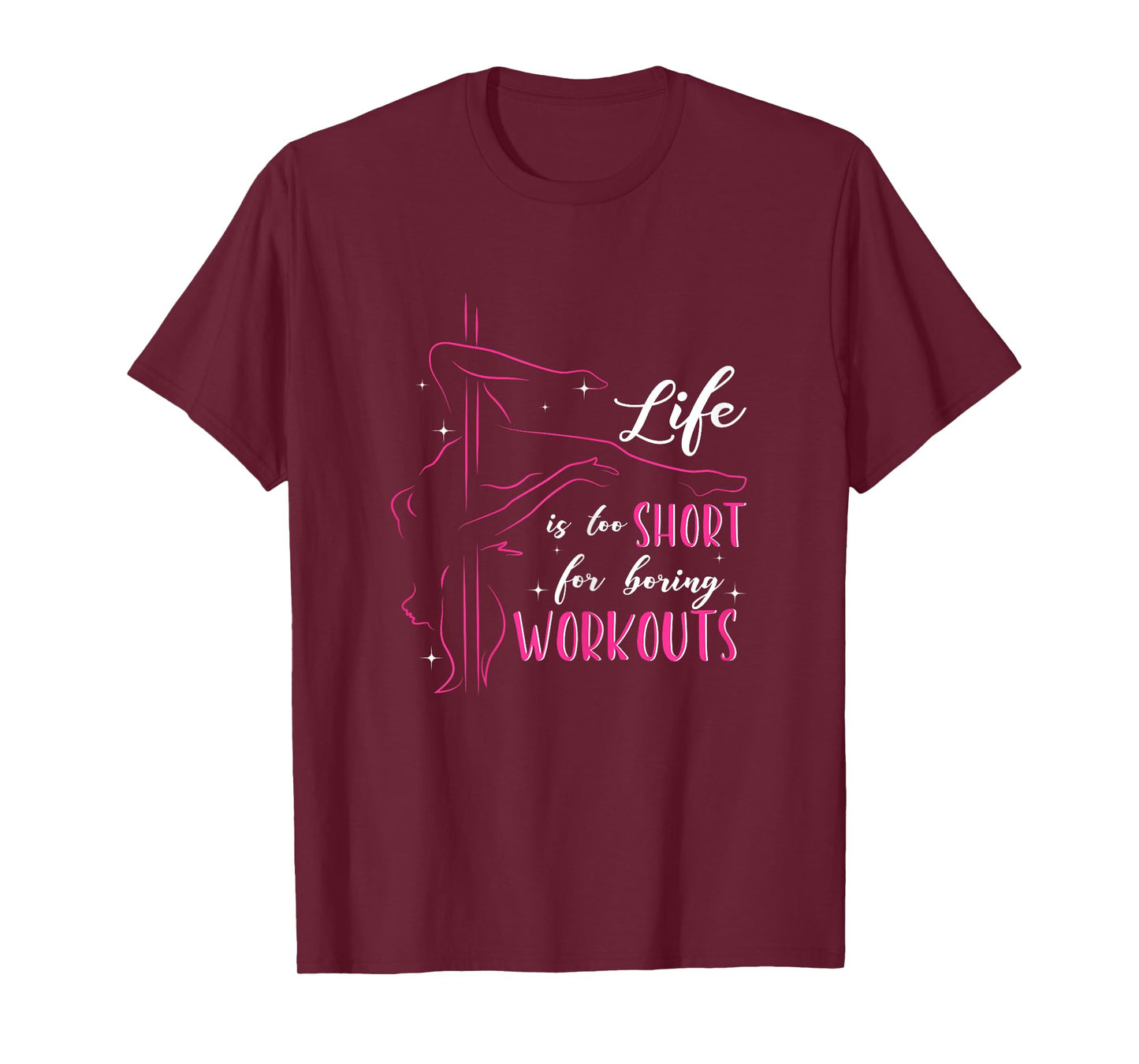 Pole Dance Shirt Fitness Workout Pole Dancing T-Shirt