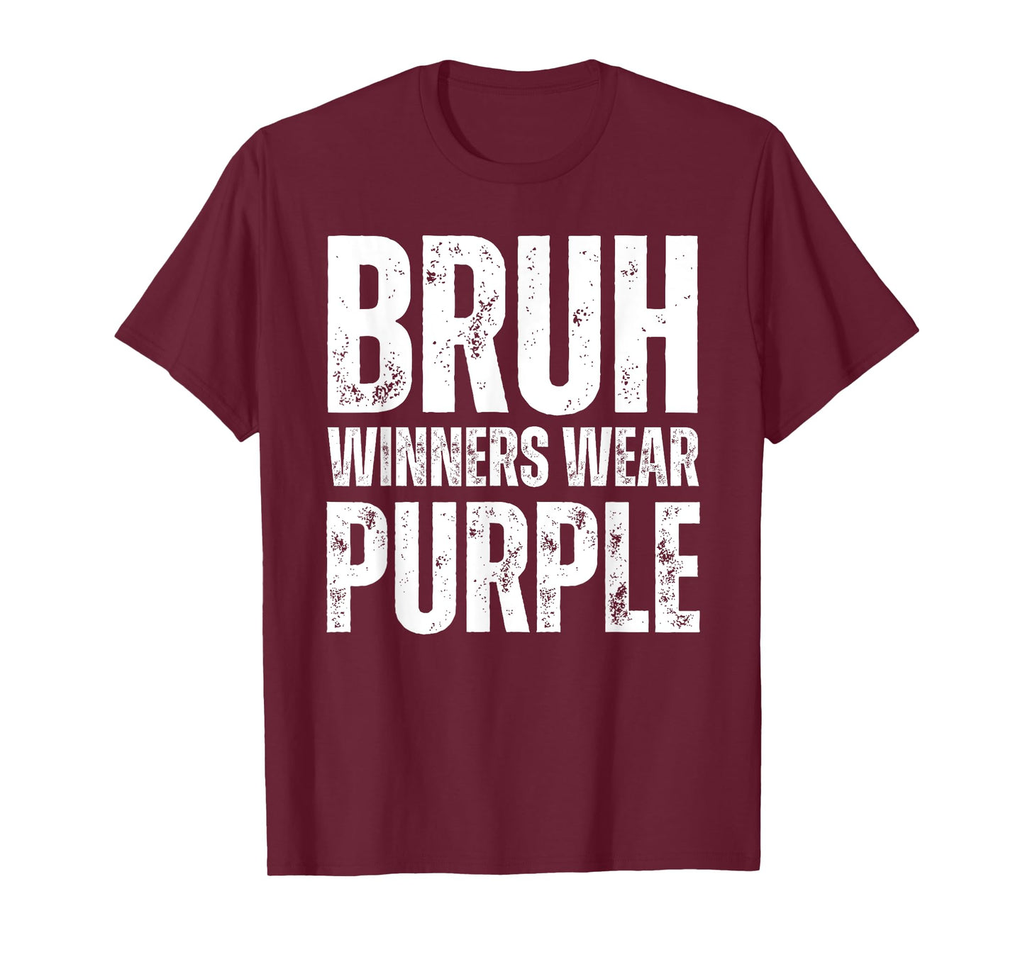 Winners Wear Purple Team Spirit Week Game Color Sports day T-Shirt