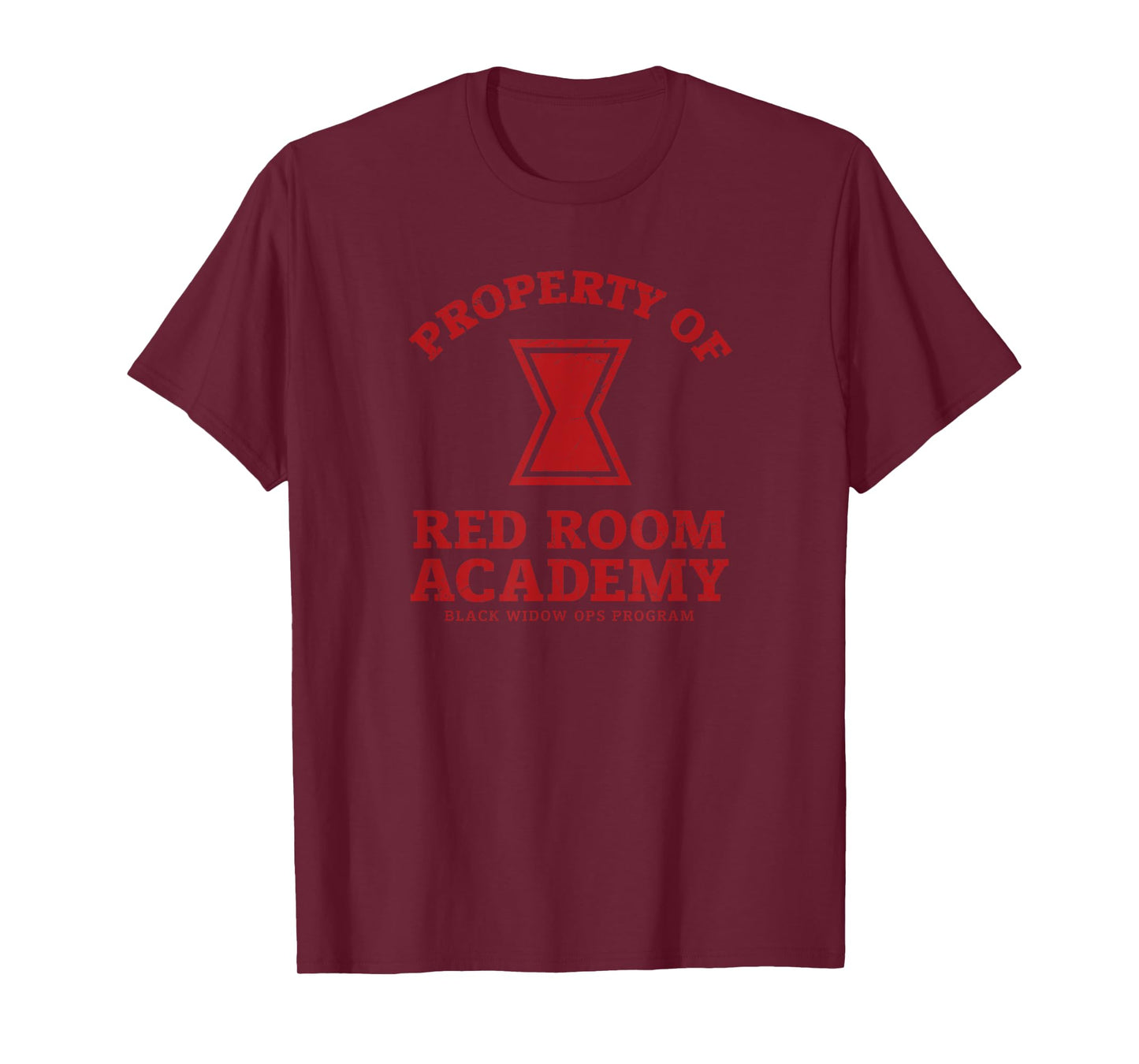 Marvel Black Widow Property of Red Room Academy T-Shirt
