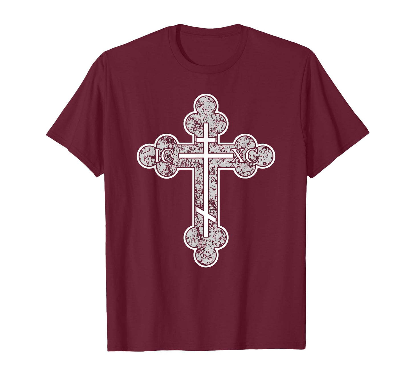 Cross Eastern Orthodox Christian ICXC Jesus Christ T-Shirt