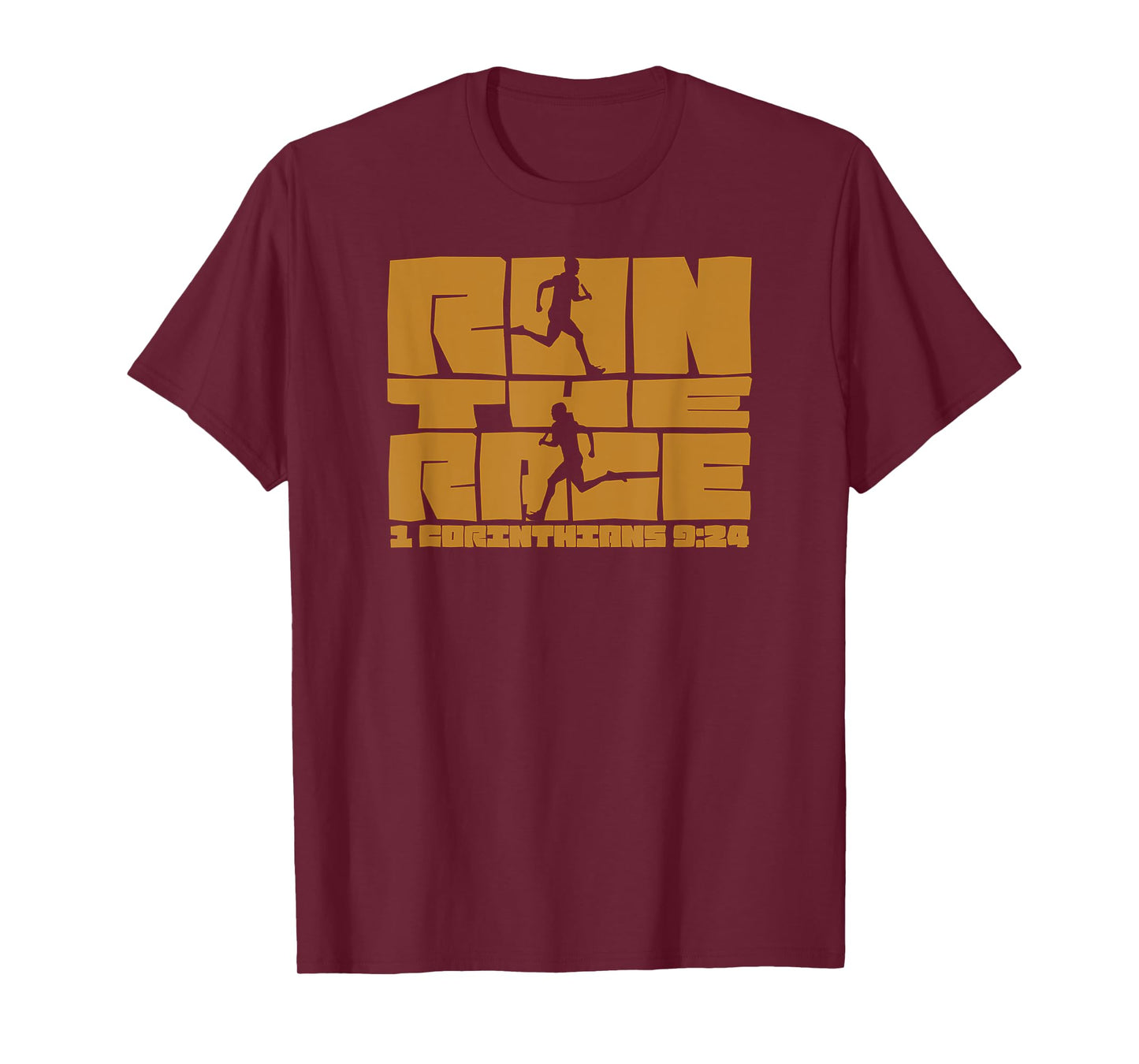 Run the Race 1 Corinthians 9 24 T-Shirt