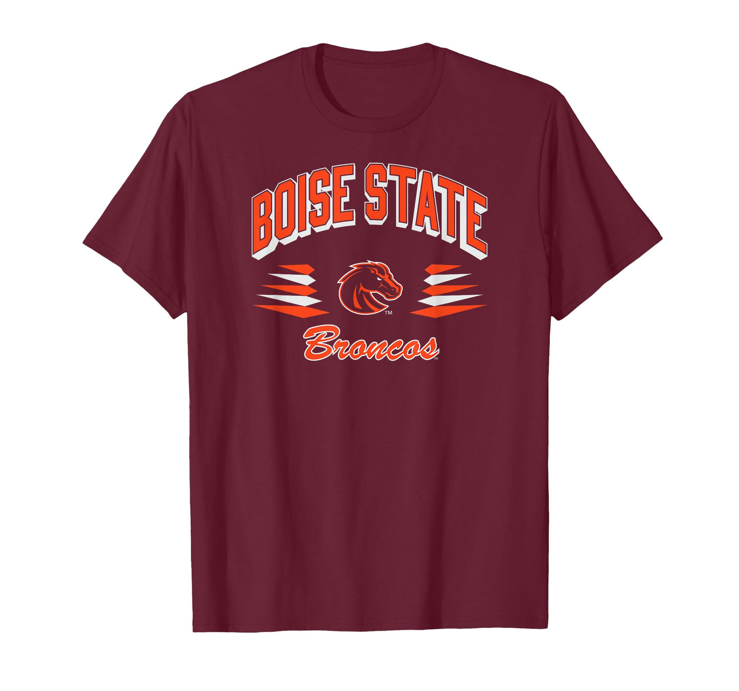 Boise State Broncos Retro Diamond Blue Officially Licensed T-Shirt