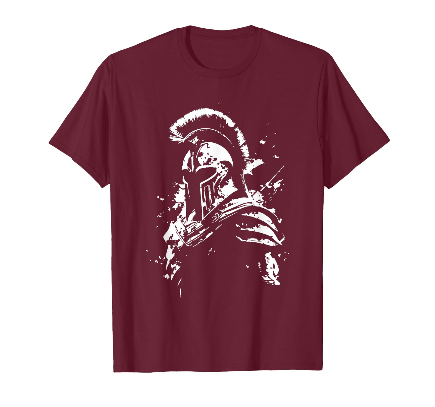 Leonidas Spartan Helmet Gym Sparta Workout Greek Warrior T-Shirt