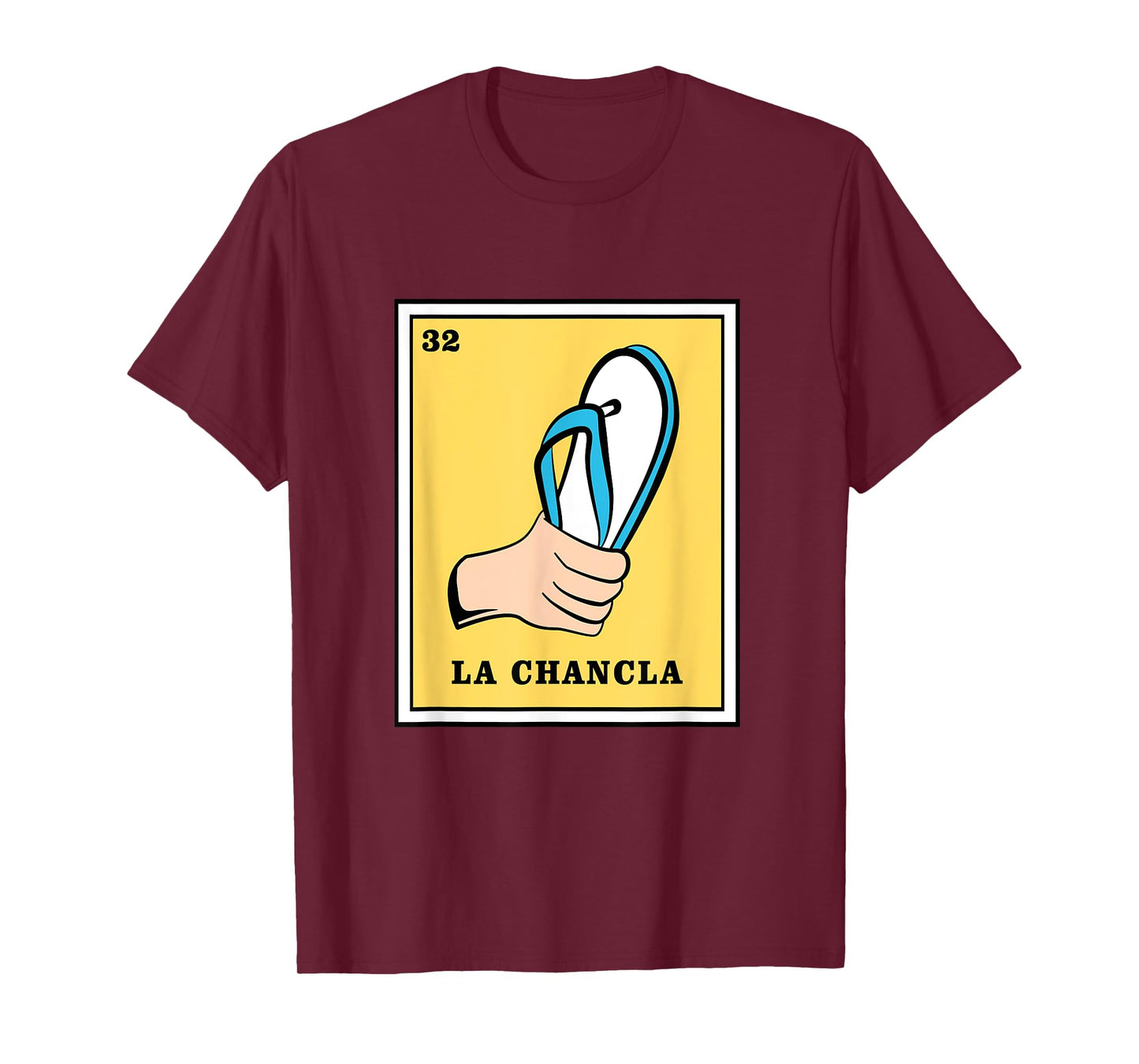 Funny Mexican Bingo La Chancla T-Shirt