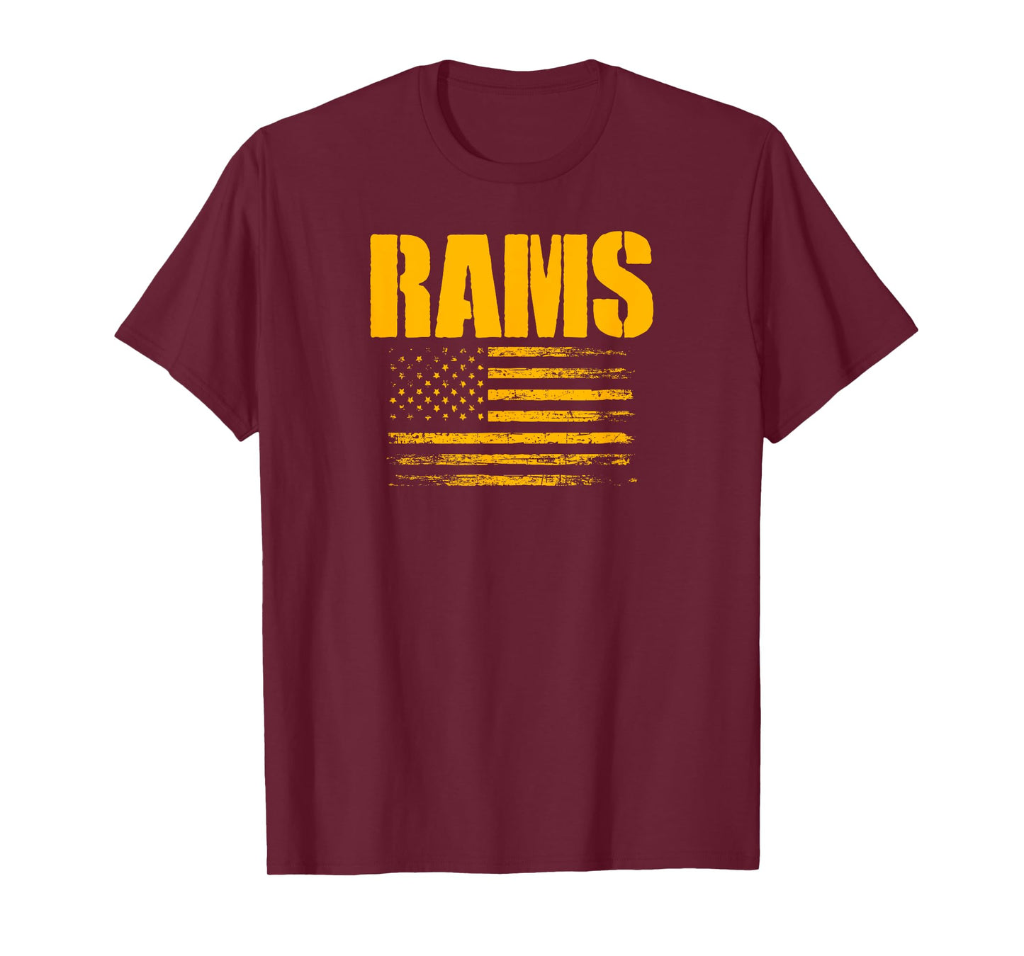 Ringgold Rams USA Flag Pride T-Shirt