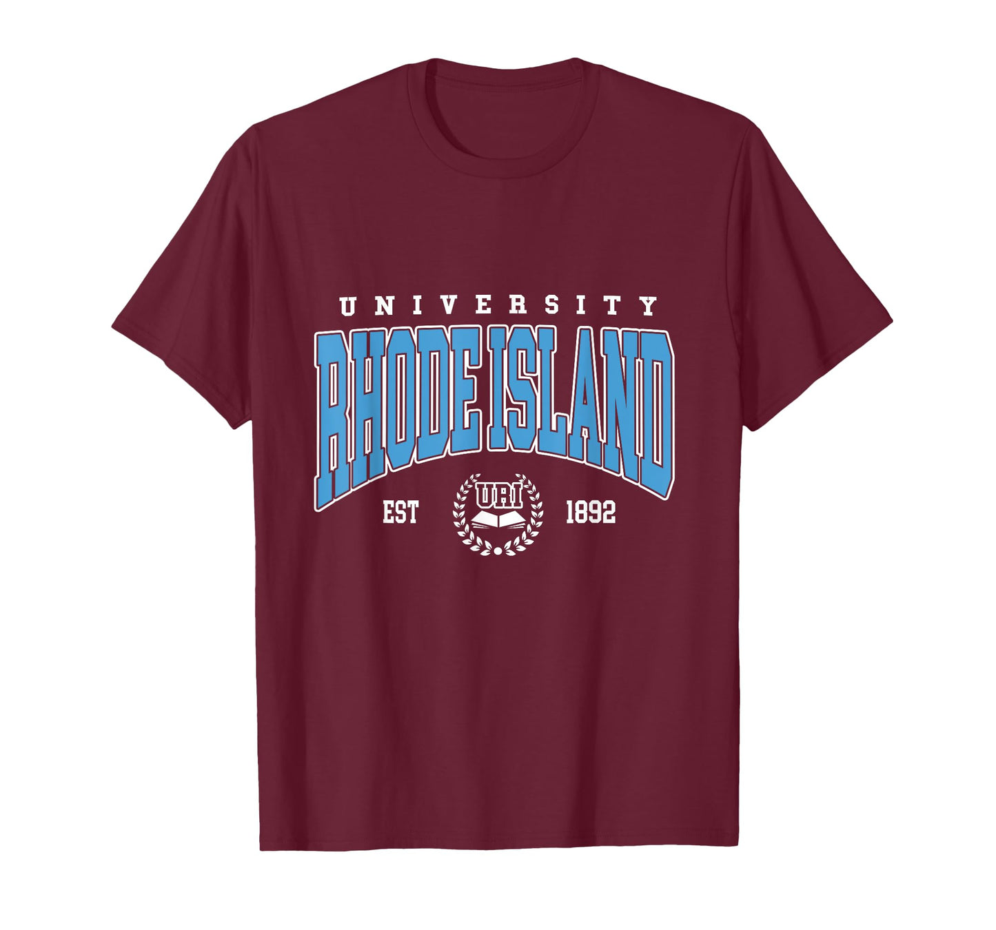 Rhode Island Vintage University Arch Tee for Men & Women T-Shirt