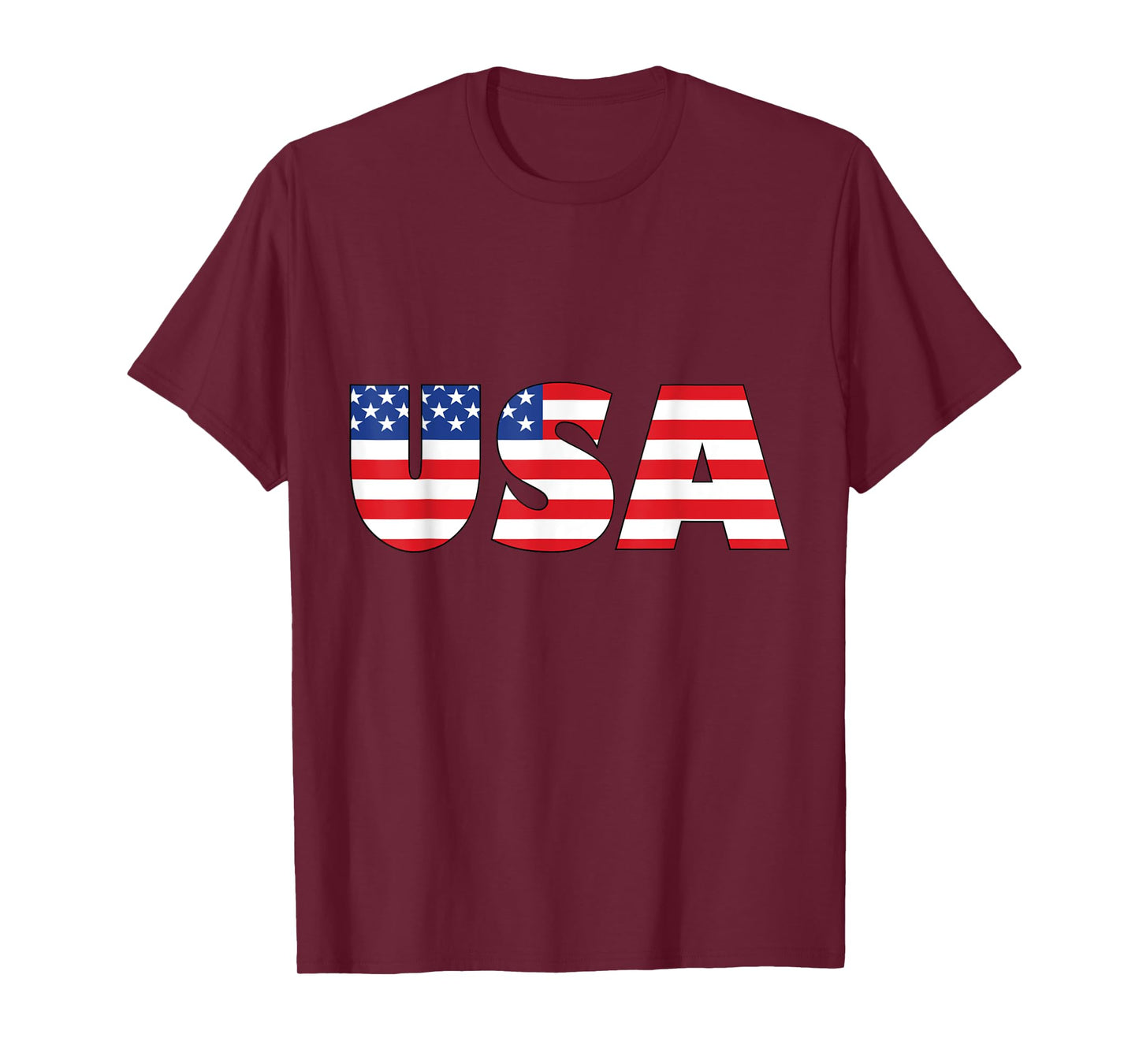 USA US Flag American Flag America Patriotic 4th of July T-Shirt