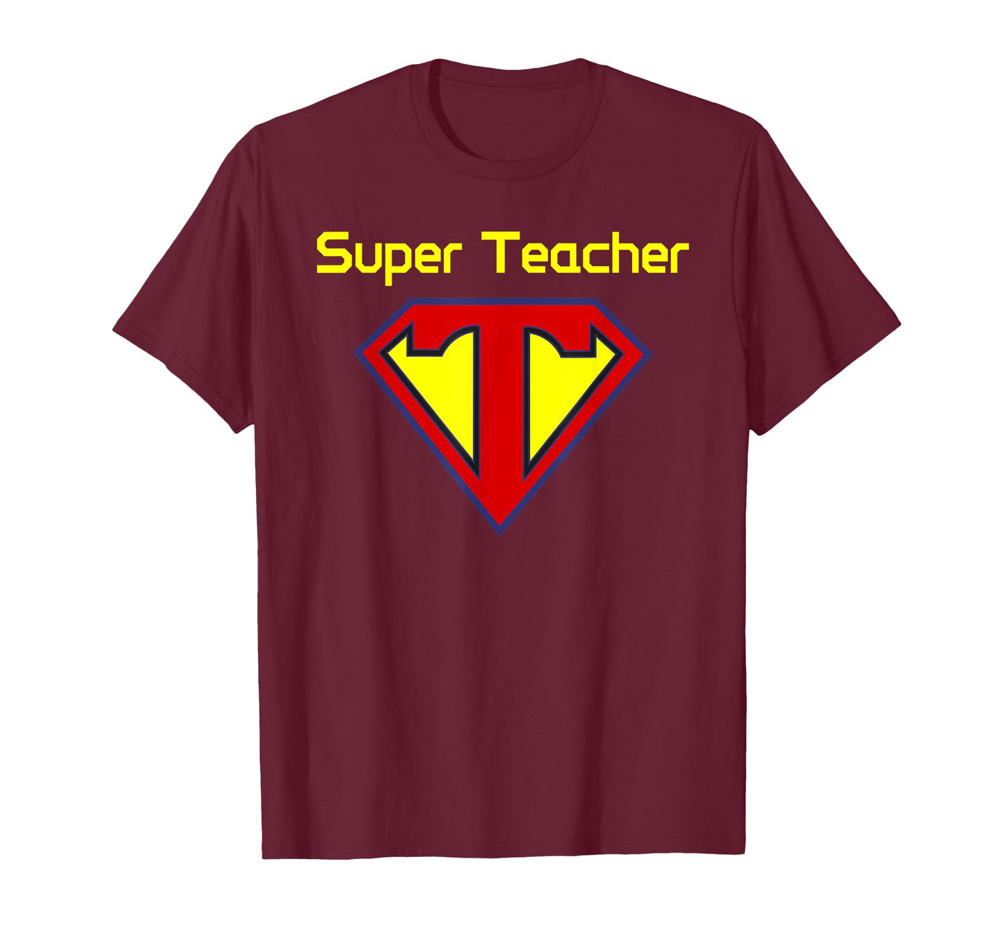 Superteacher Superhero Funny Teacher T-Shirt
