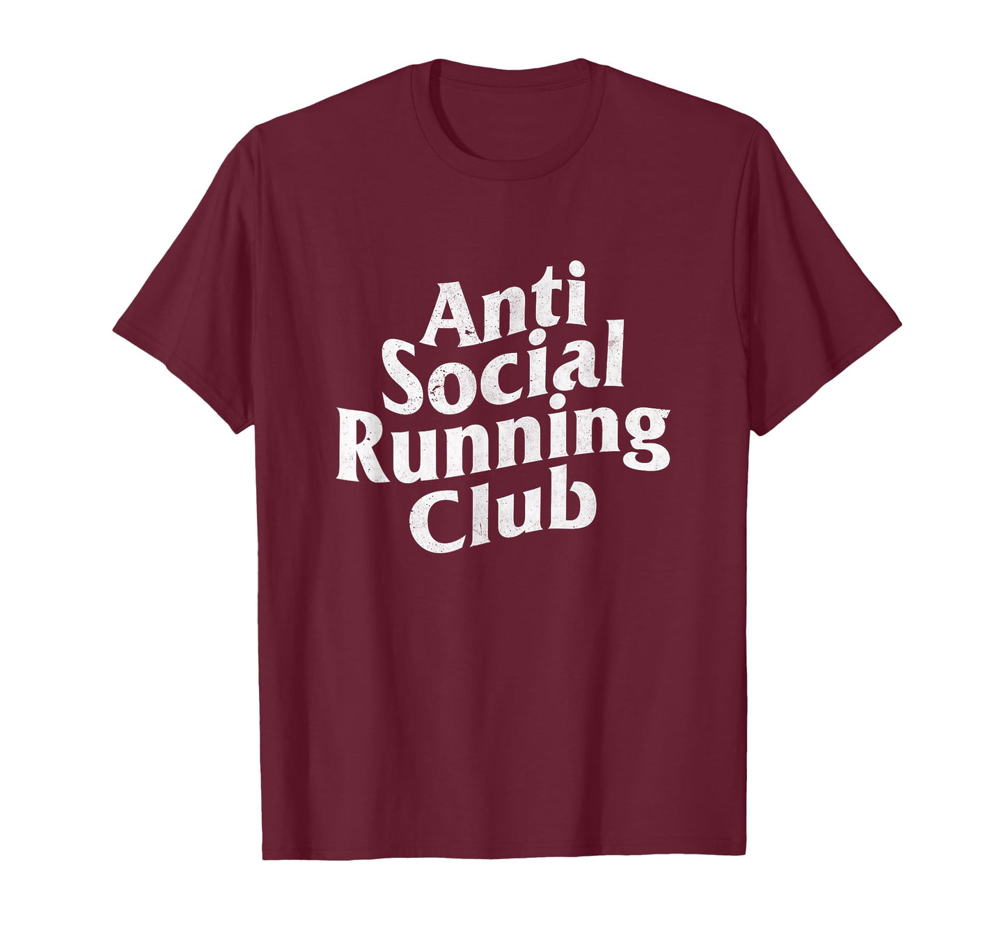Anti-social running club / solo treadmill runner T-Shirt