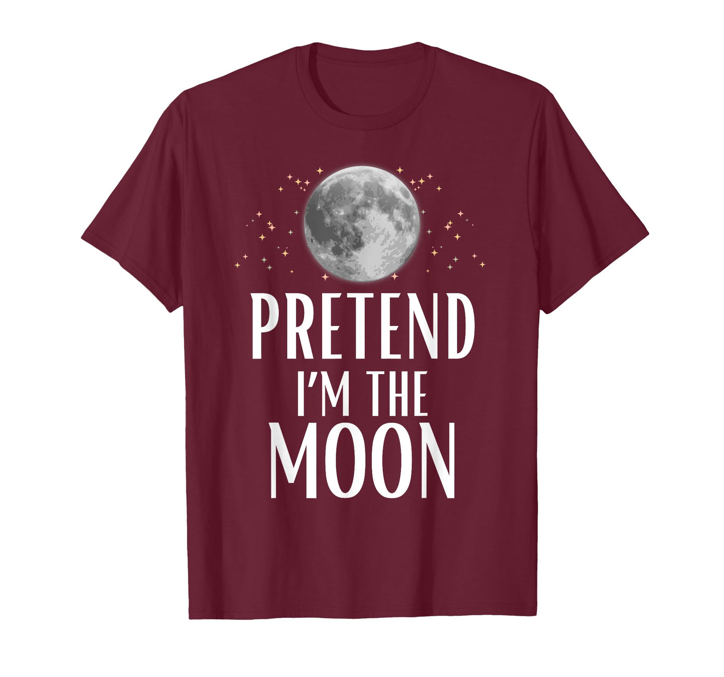 Pretend I'm The Moon Halloween Costume Matching Group Kids T-Shirt