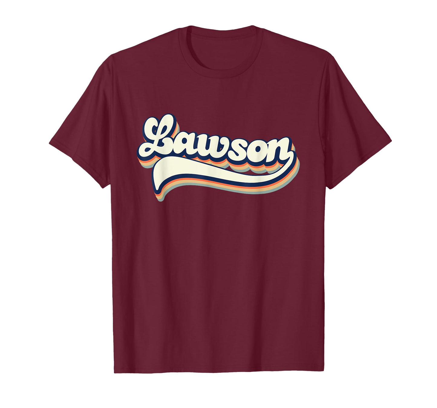 Family Name Lawson Retro Vintage Style Personal Name Lawson T-Shirt