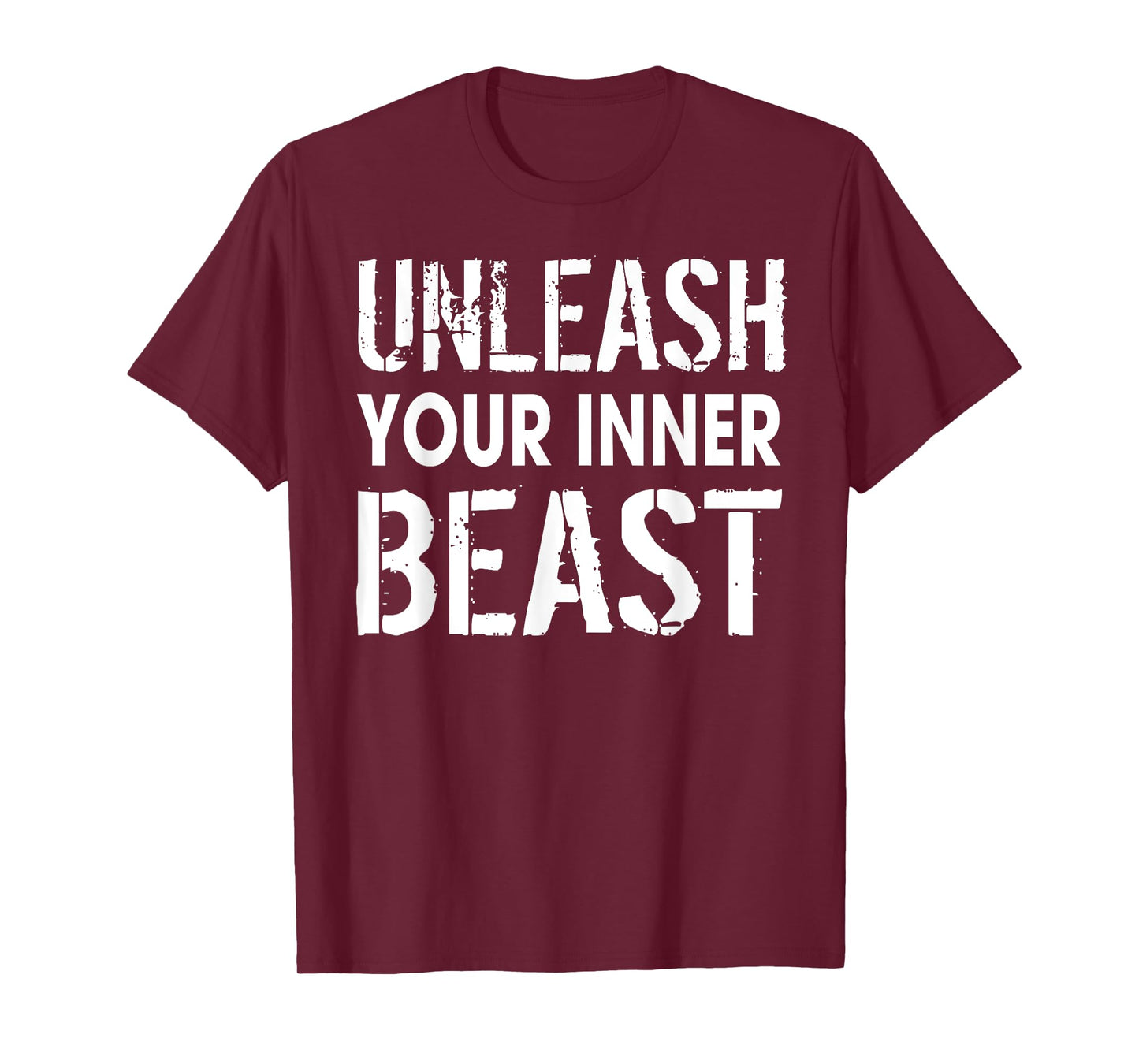 Unleash Your Inner Beast Powerlifting Weightlifter Workout T-Shirt