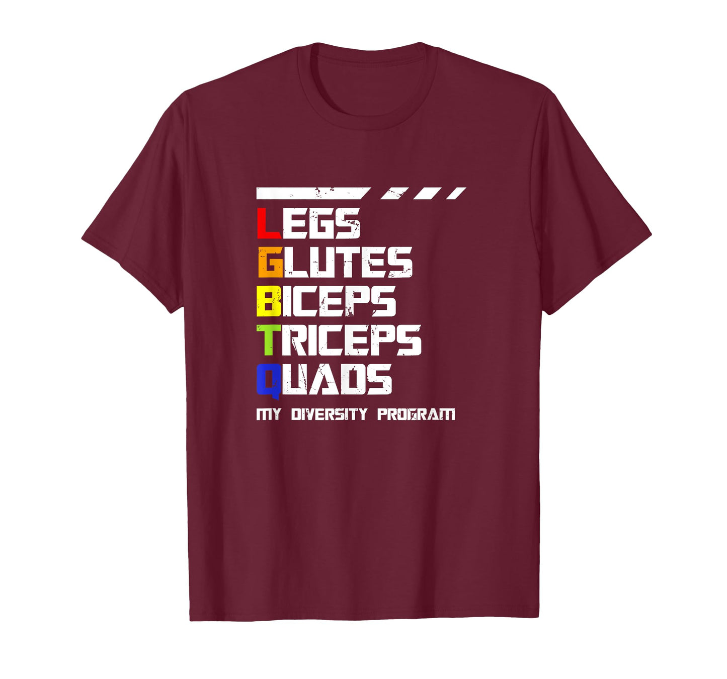 LGBTQ Training Program for Gay Queer Funny Fitness T-Shirt