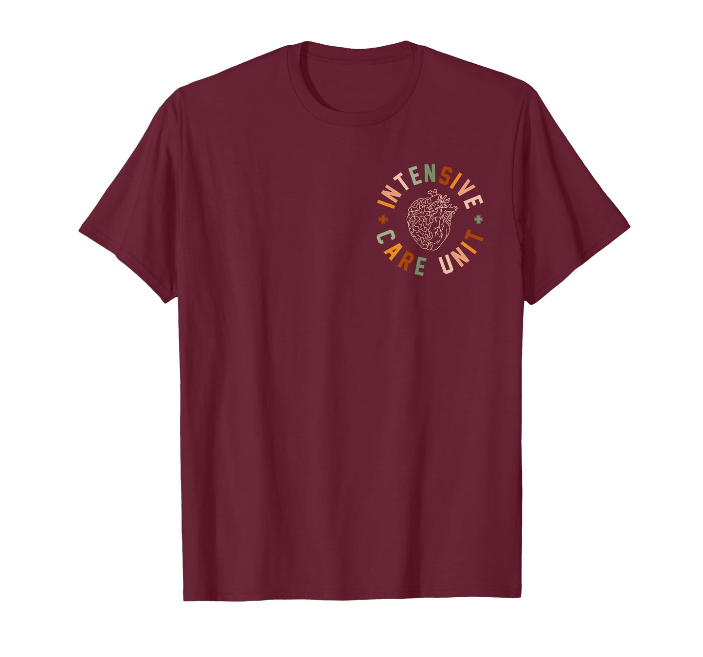 Vintage ICU Nurse Retro Intensive Care Unit RN Staff Nurse T-Shirt