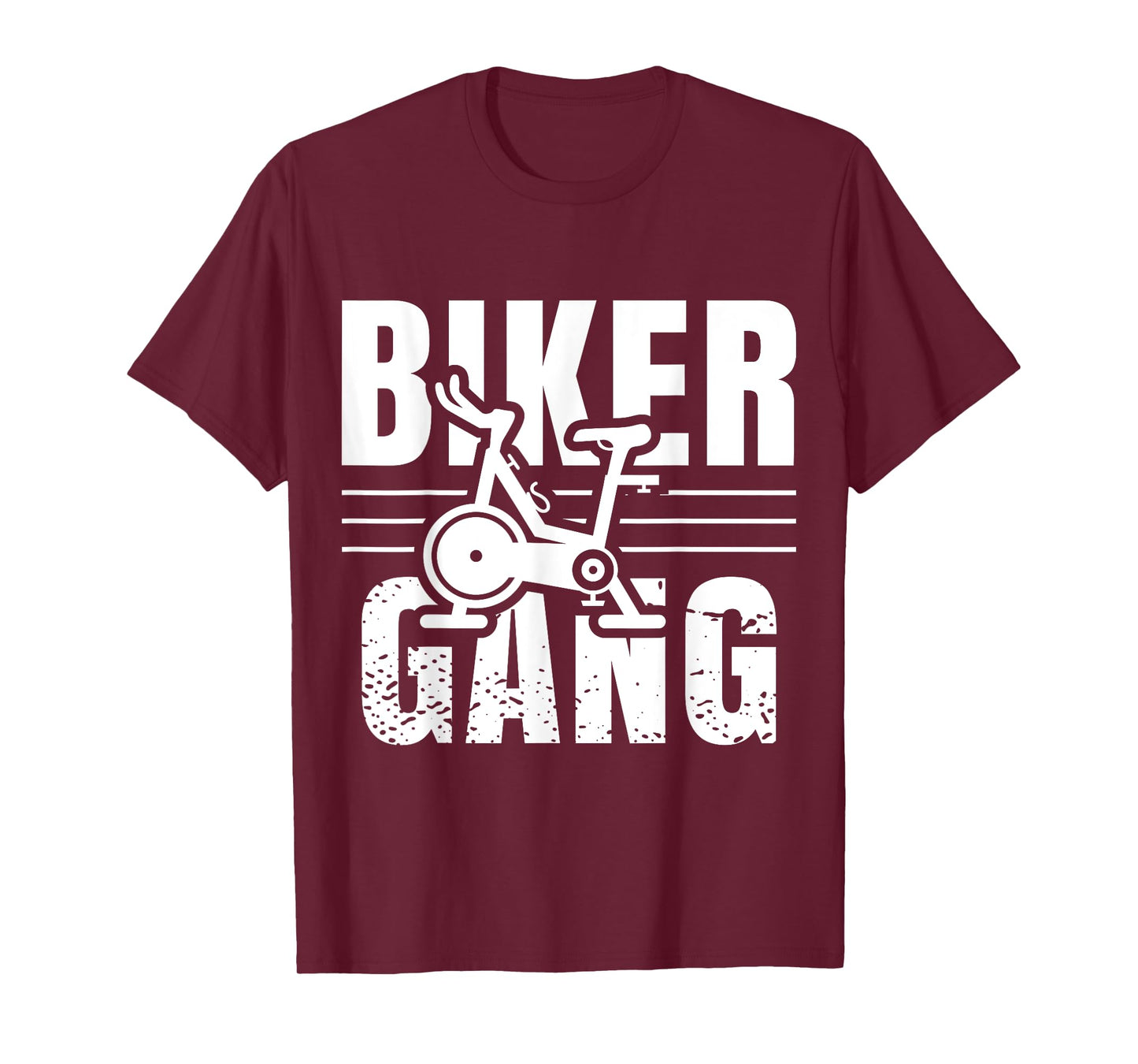 Funny Biker Gang Spin Saying Gym Workout Spinning Class Gift T-Shirt