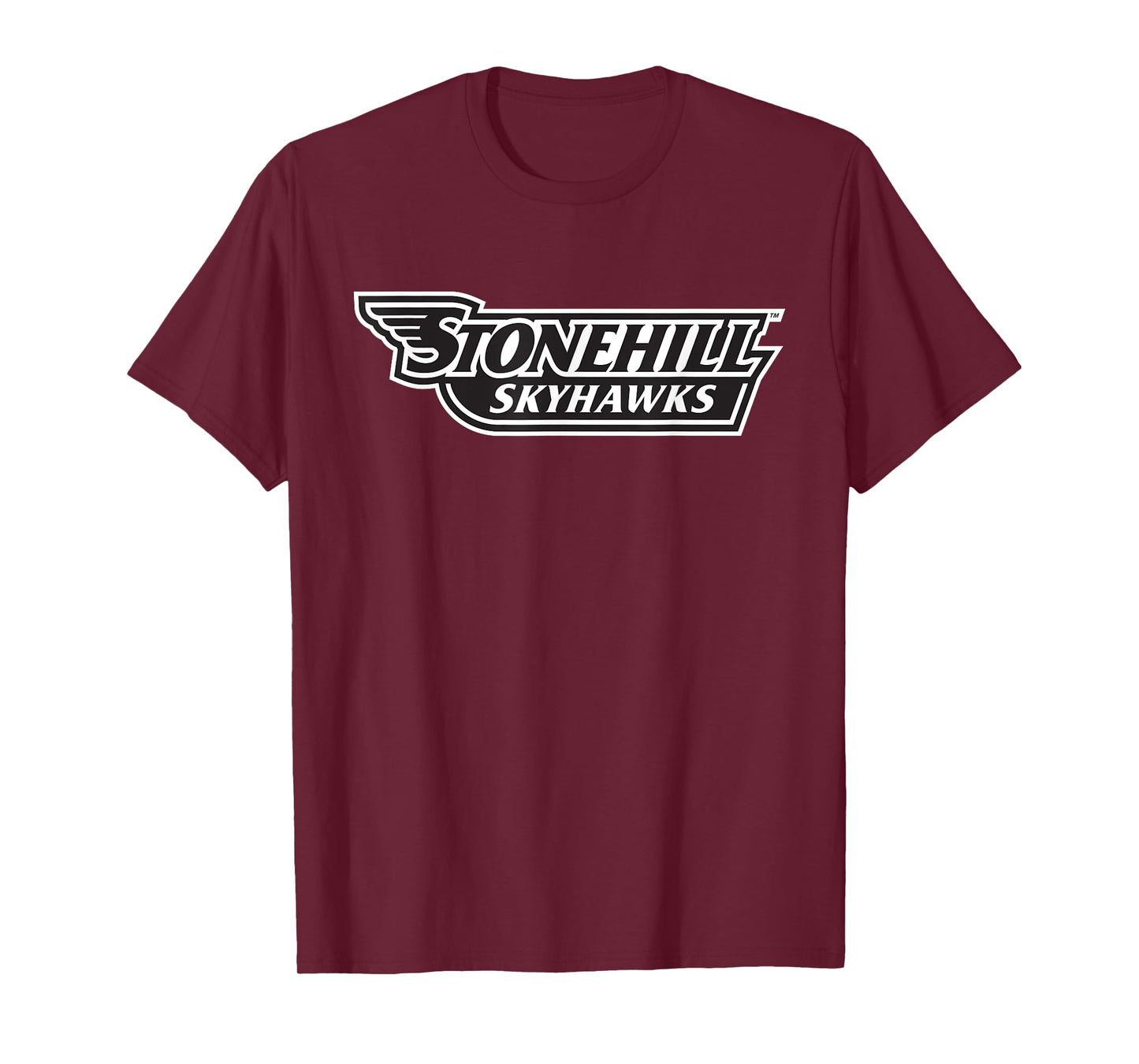 Stonehill College Skyhawks Text Logo T-Shirt