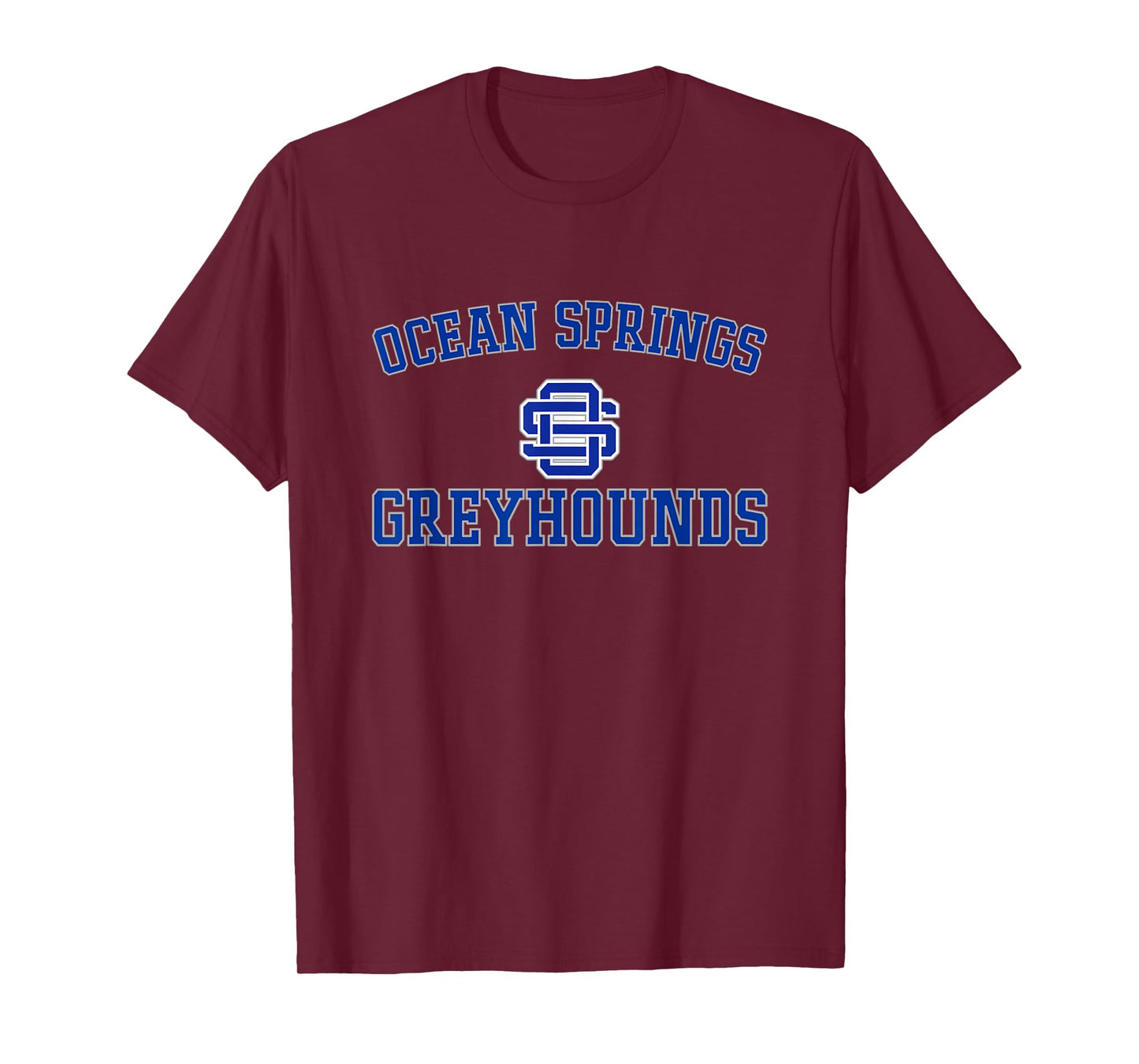 Ocean Springs Greyhounds Logo Varsity HS T-Shirt