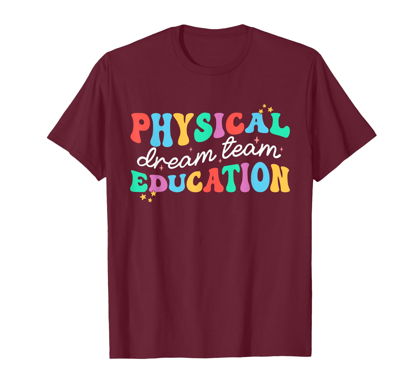 Retro Physical Education Dream Squad Team PE Teacher Women T-Shirt