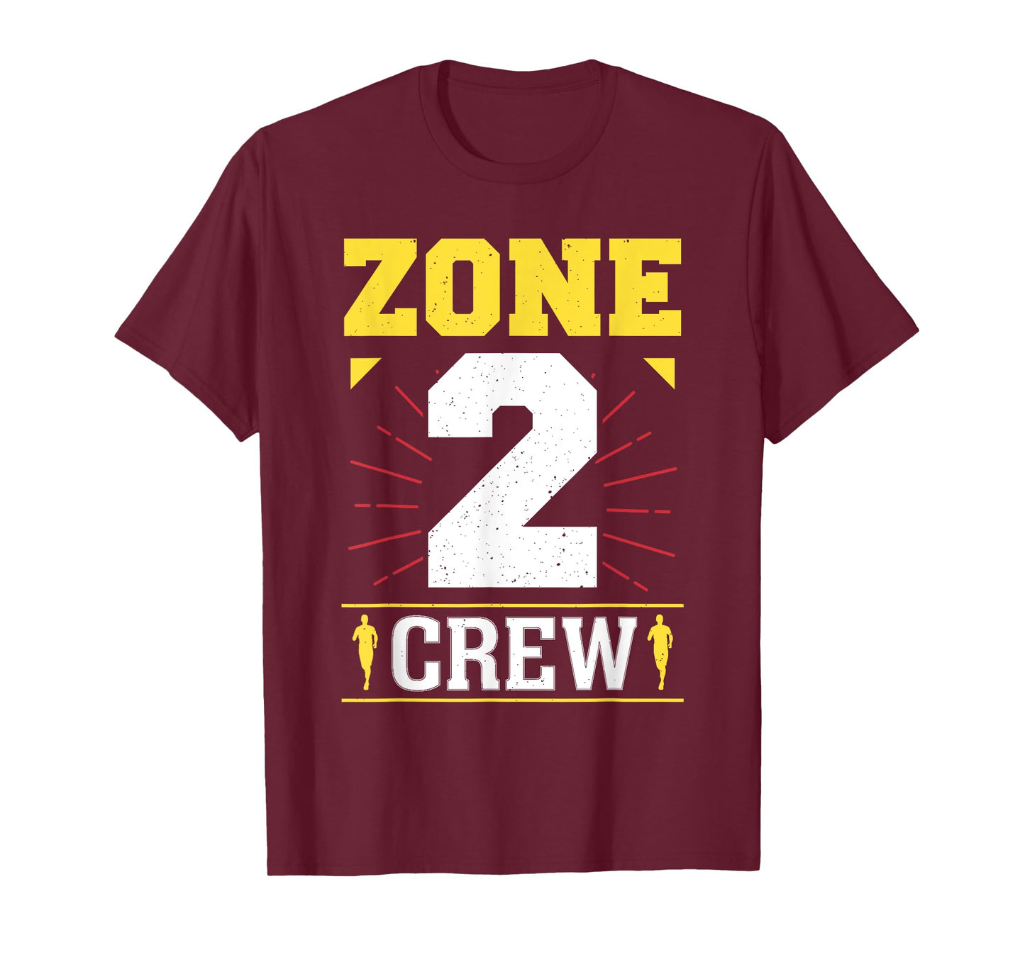Zone 2 Crew Fitness Training Cardio Sport Zone 2 T-Shirt