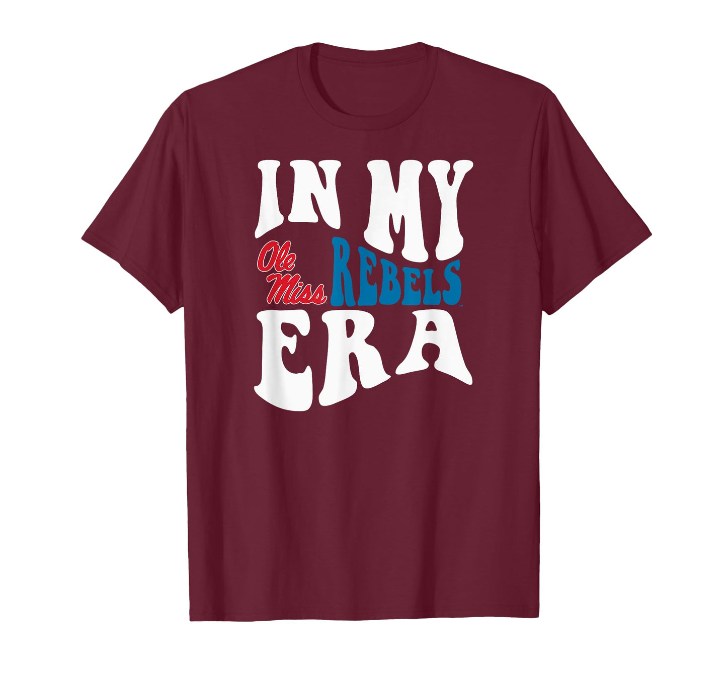 Mississippi Ole Miss Rebels Era Officially Licensed T-Shirt