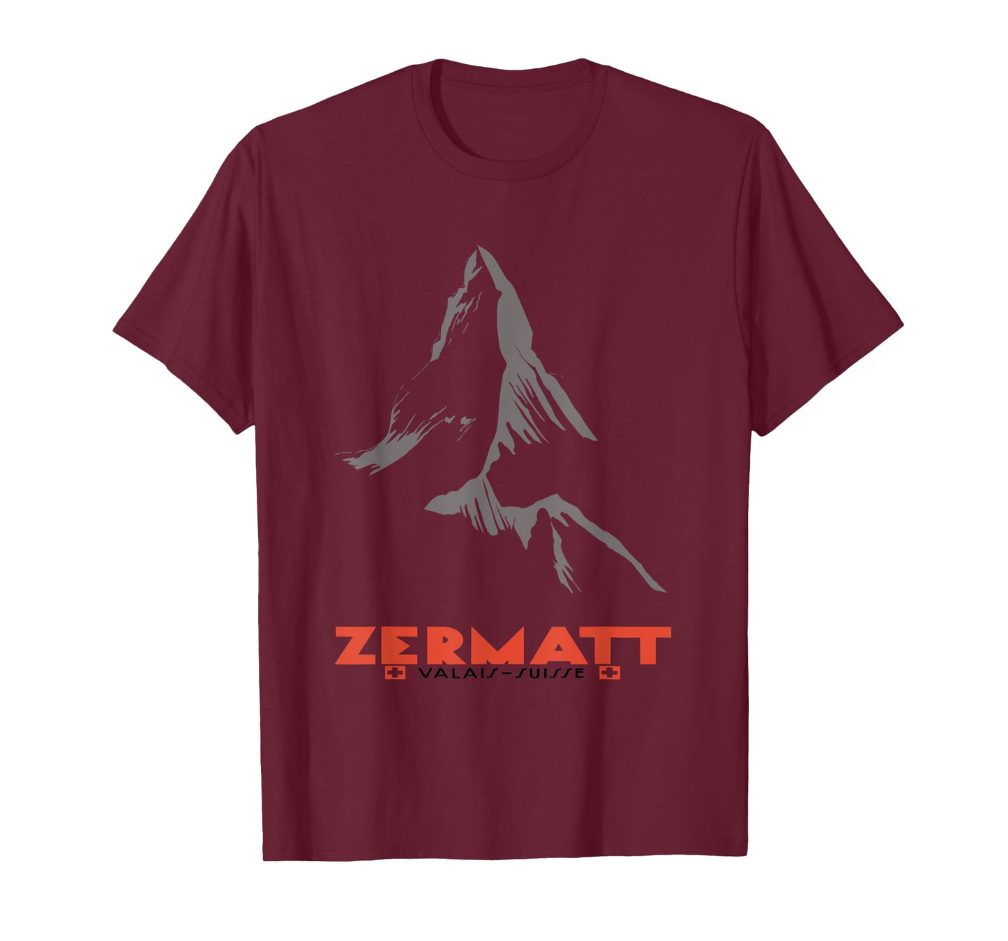 Moutain In Zermatt, Valais, Switzerland T-Shirt